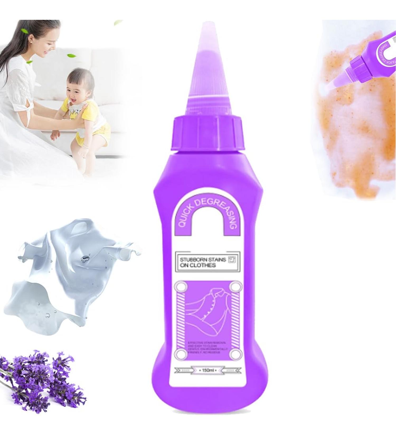 Wash-Free Active Enzyme Clothing Stain Remover 150ml Active Enzyme Laundry Stain Remover Clothing Stubborn Stain Cleaner Oil Remover (1 Pcs) - Buy Online on GoSupps.com