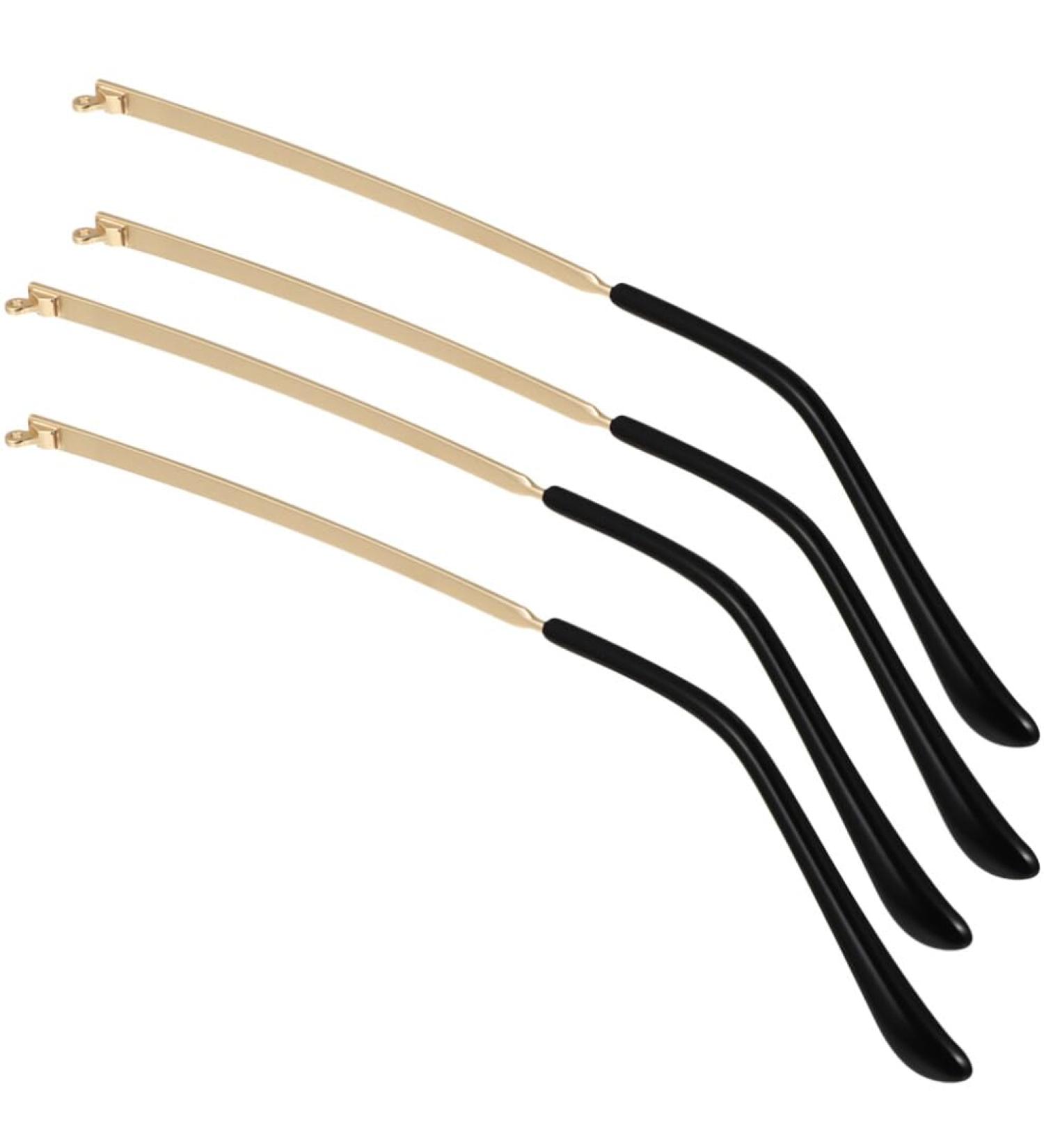 Lurrose Glasses Legs Replacement Set Sunglasses Repair Accessories for Men & Women Durable Metal Frame Parts - Buy Online on GoSupps.com