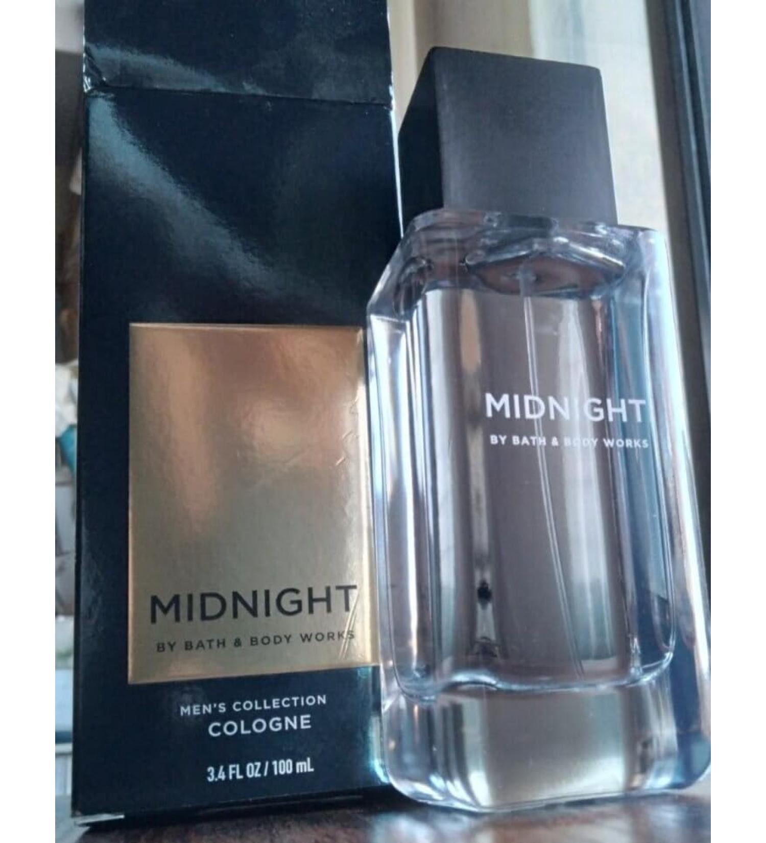 Bath Men's Fragrance 3.4 Ounces Cologne Spray 3.4 Oz body cologne you choose (Midnight)