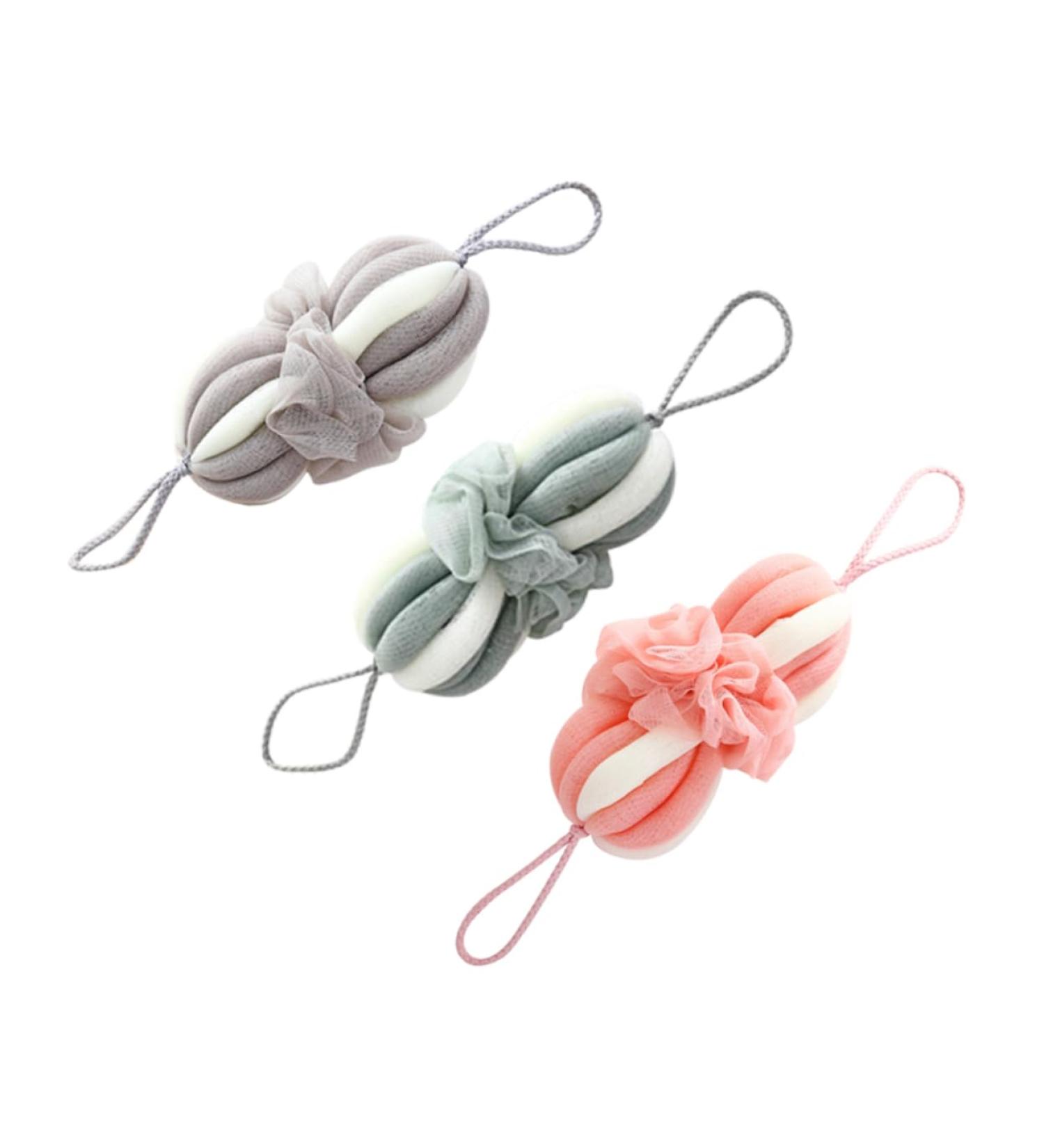 Beaupretty Quick Dry Sponge Bath Pouf mesh Puff Scrubber Bath Scrub loofah Bath loofahs Sponge Bath Shower Sponge loofah Sponge Bath mesh Bath Sponge Natural Sponge Back loofah Bath Shower - Buy Online on GoSupps.com