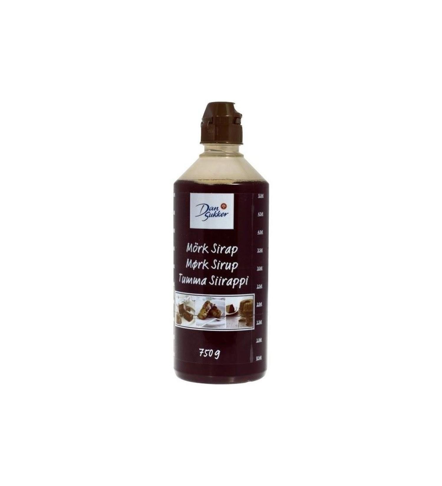 Dansukker Mork Sirap Sirop Fonc (750g) - Paquet de 6