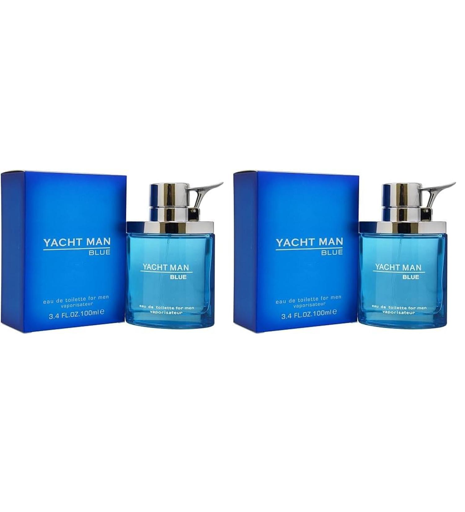 Myrurgia Yacht Man Blue Eau-de-toilette Spray 3.4 Ounce (Pack of 2) Blue 3.4 Fl Oz (Pack of 2) - Buy Online on GoSupps.com