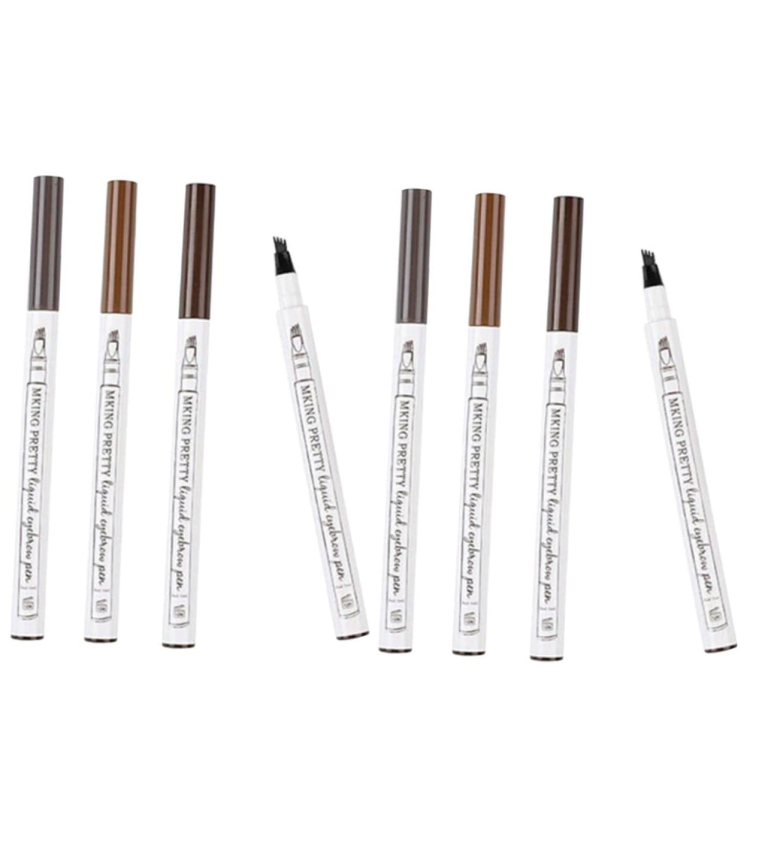 WOONEKY 8 Pcs Liquid Eyebrow Pen Eyebrow Pen Brow Pencil Eyebrow Makeup Tool Waterproof Eyebrow Pen - Buy Online on GoSupps.com