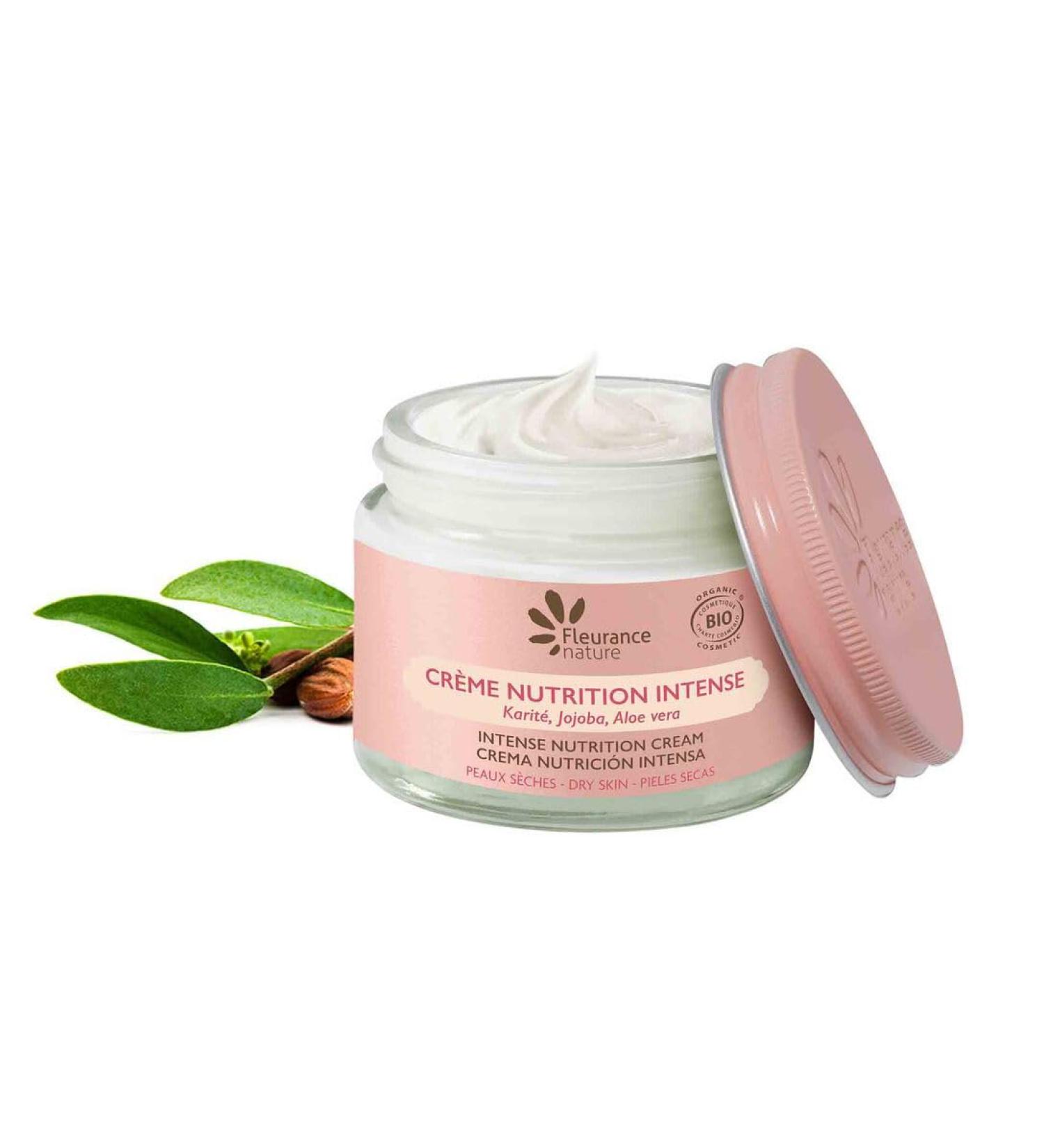 FLEURANCE NATURE | Cr me nutrition intense | Prot ge et apaise | Contient des actifs essentiels pour nourrir la peau tels que l'aloe vera le karit l'huile de jojoba | Pot de 50 ml 1 - Buy Online on GoSupps.com