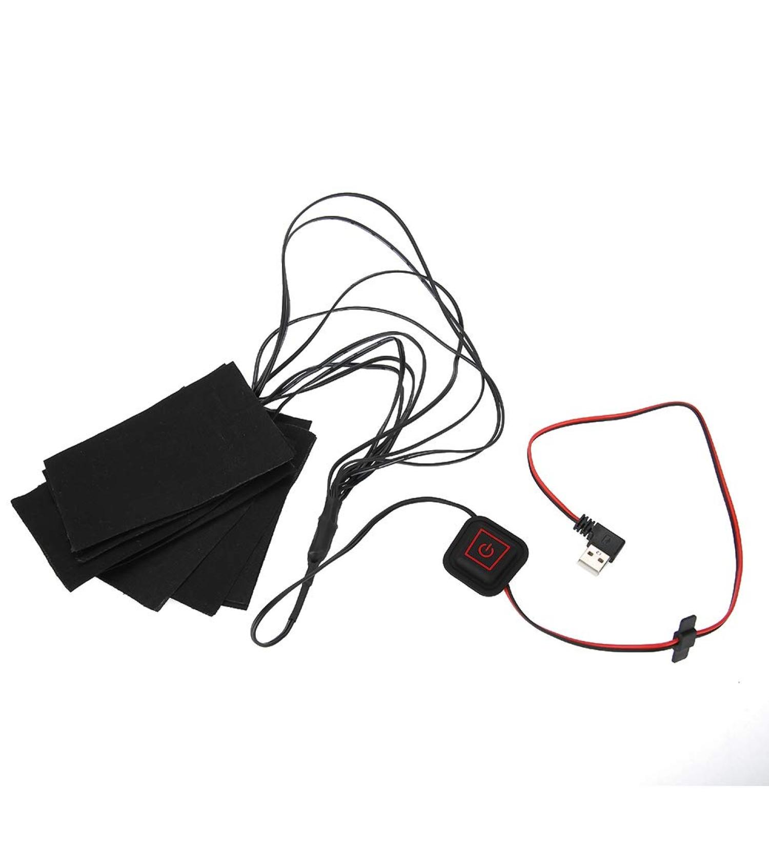Lazmin112 8pcs Electric Heating Pads - Carbon Fiber Fabric Heating Sheets for Winter Outdoor Work | Fast International Shipping - Buy Online on GoSupps.com