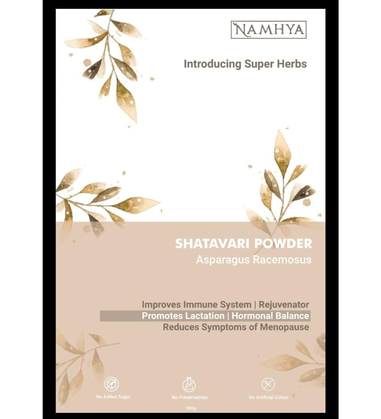 Namhya Shatavari powder - Good for menopause in women