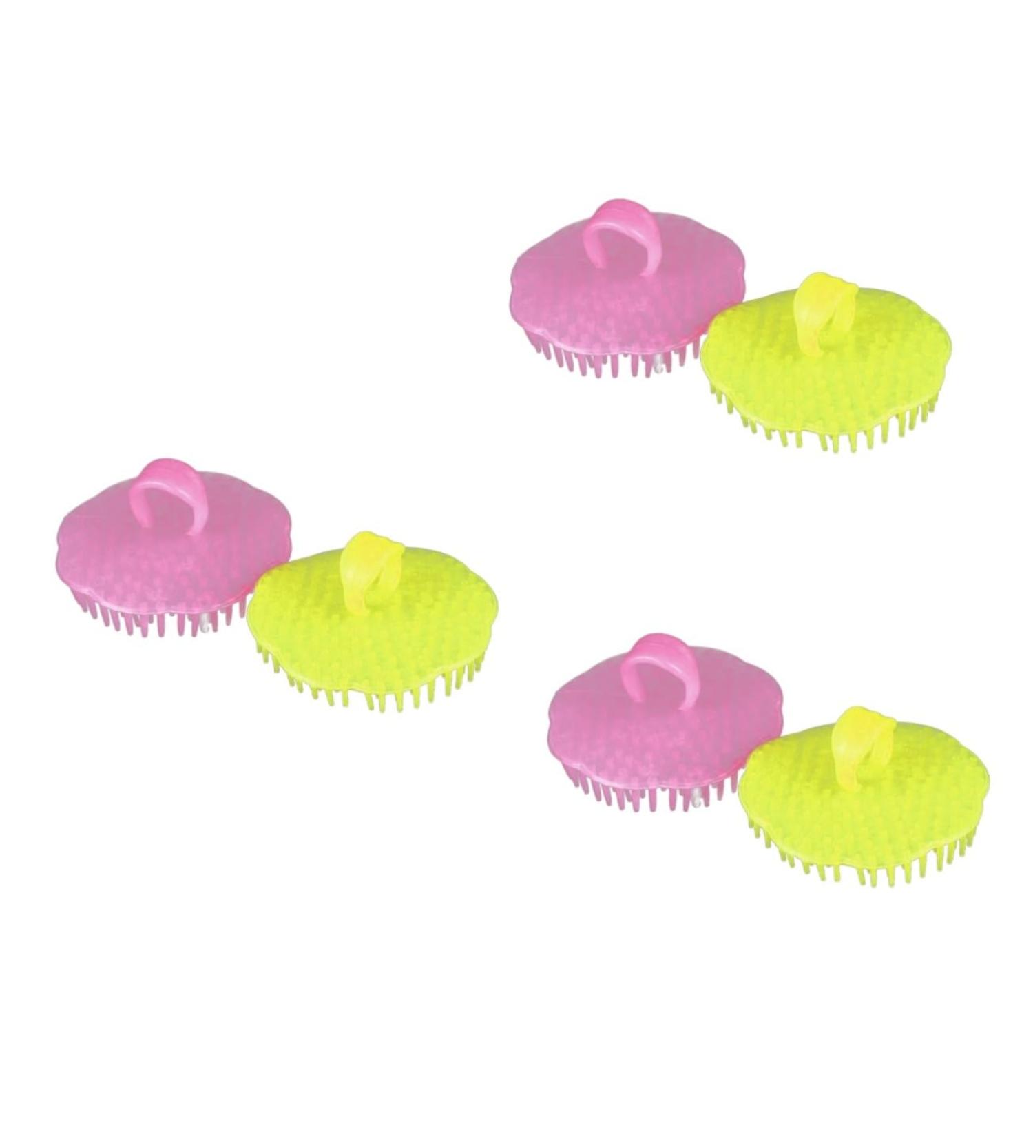 TOVINANNA 6-Pack Bathing Brushes - Scalp Ridge Shower Massage & Peeling Brush for Ultimate Hair Care - Buy Online on GoSupps.com