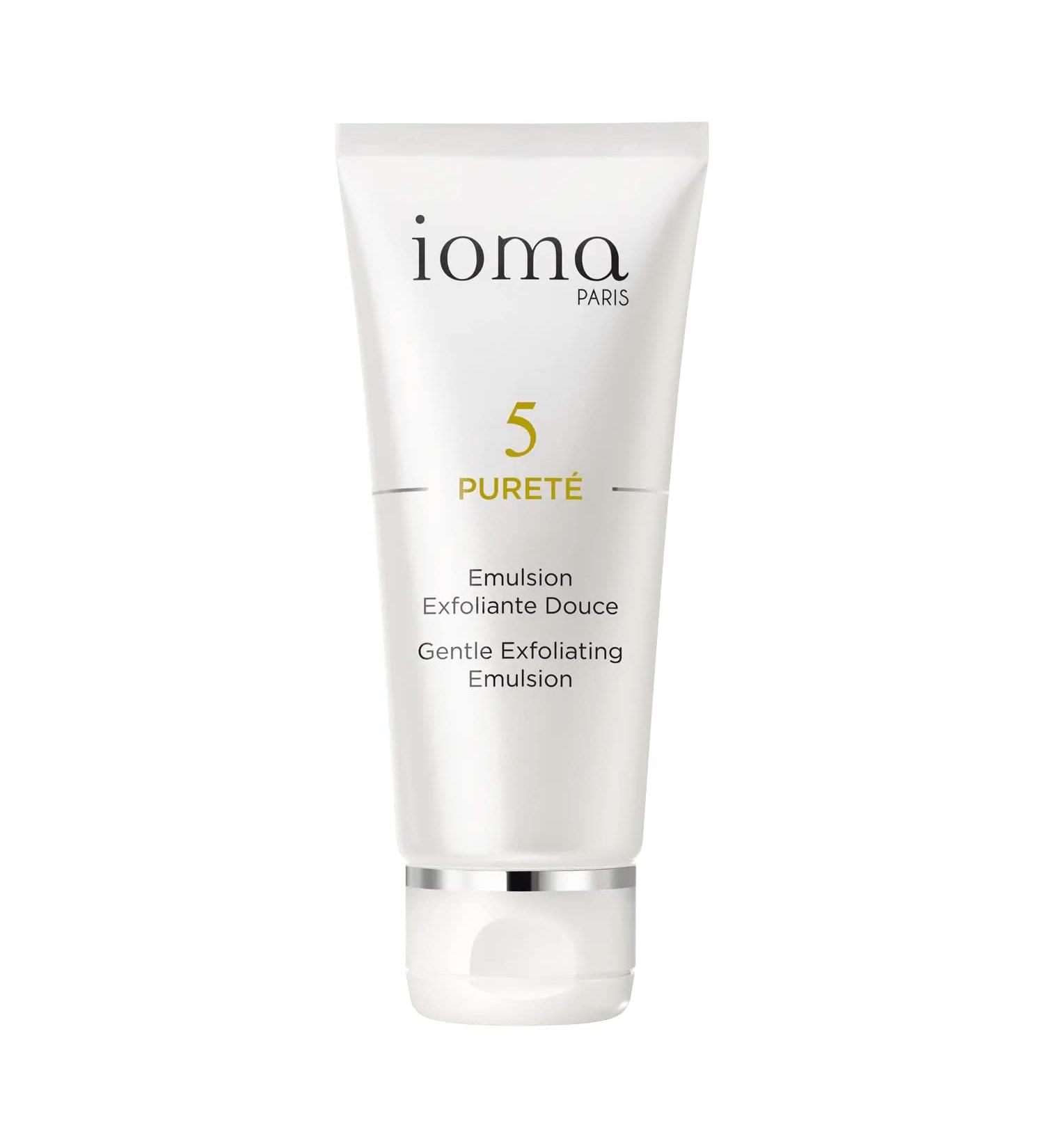 IOMA Paris PURETE Gentle Exfoliating Emulsion - Effective Facial Scrub for Impurities & Refined Skin Texture (50 ml) - Shop Internationally - Buy Online on GoSupps.com