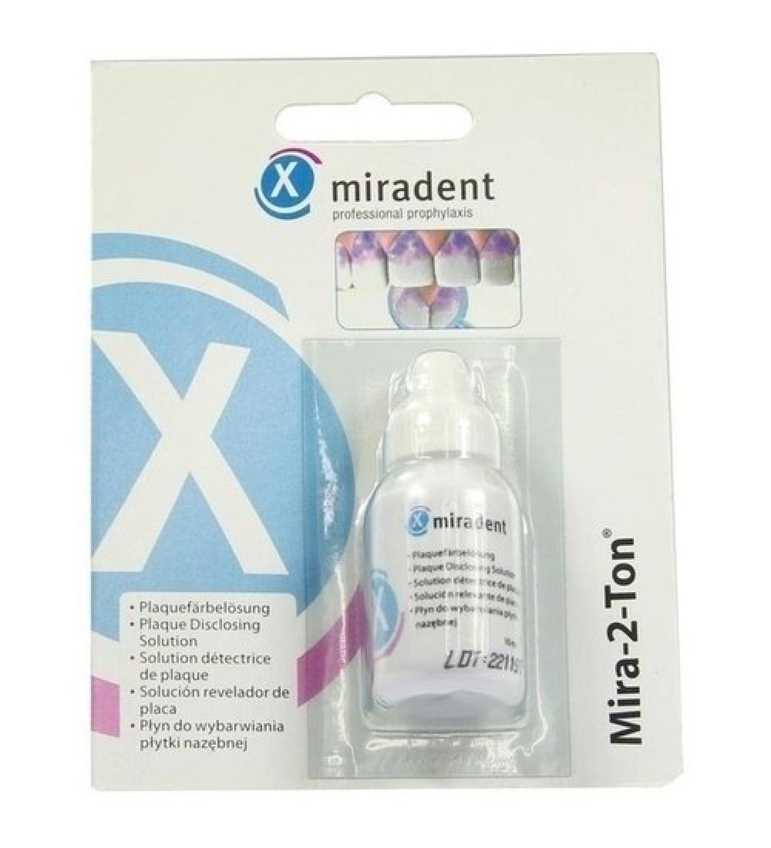MIRA 2 Tone Plaque Coloring Solution 10 ml