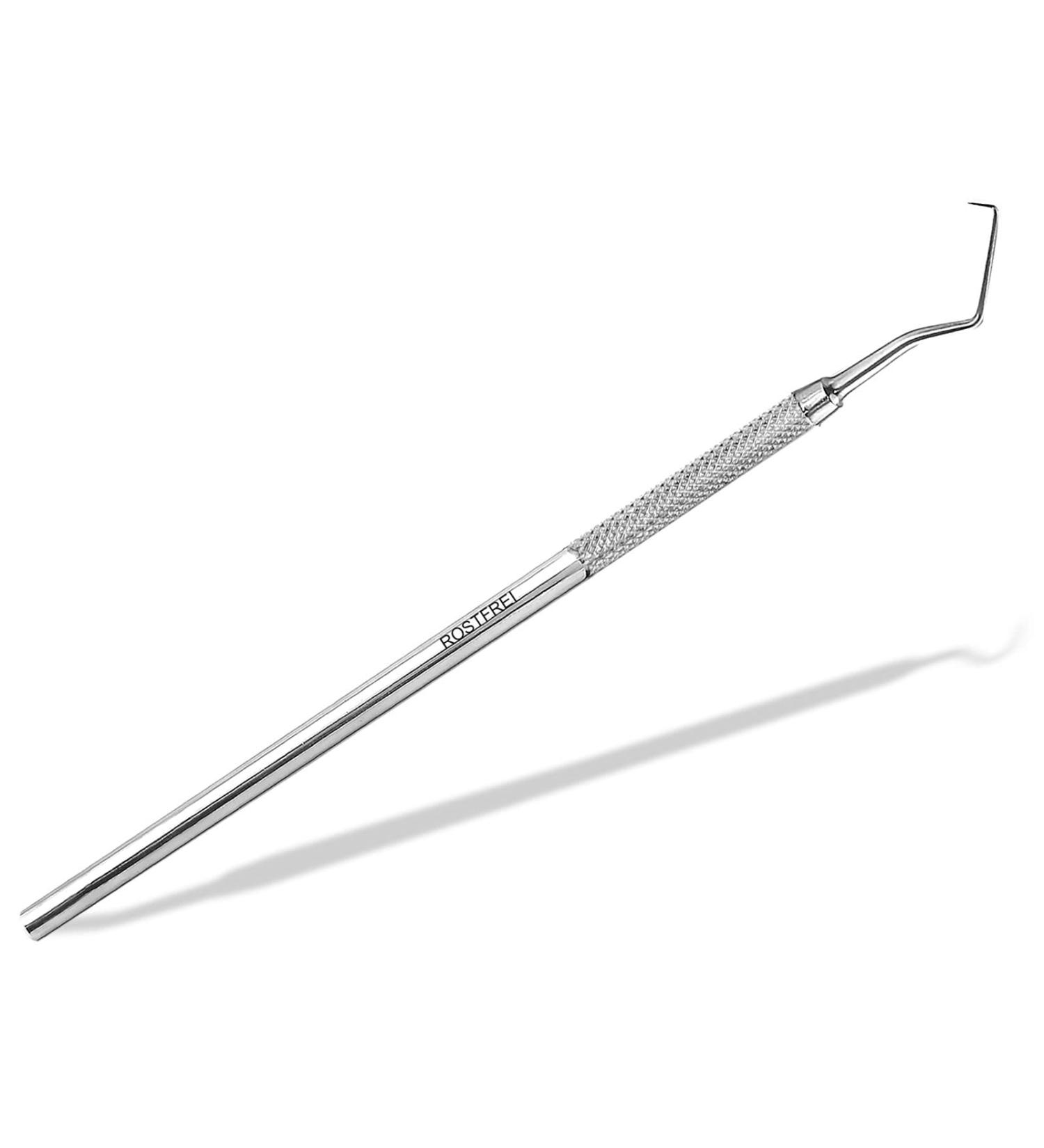 Premium Stainless Steel Dog Tartar Remover | Pointed Tooth Cleaner & Toothbrush Replacement | Zartar Scratches Type 18 for Effective Pet Dental Care - Buy Online on GoSupps.com