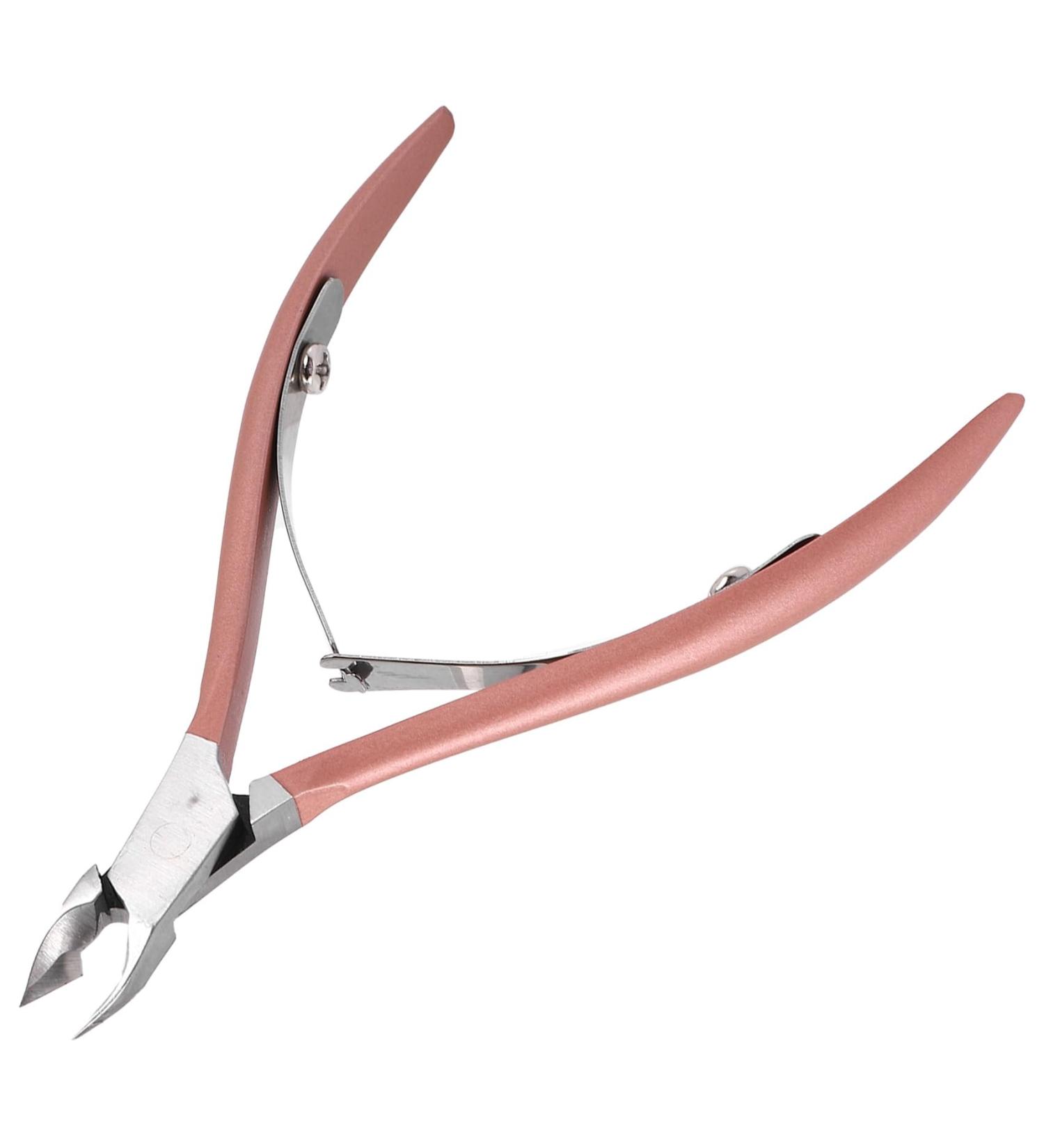 Kecung Nail Tweezer Cutter Nipper Clipper Remover Manicure Art Grooming Tool Beauty Nail Pliers Pink - Buy Online on GoSupps.com