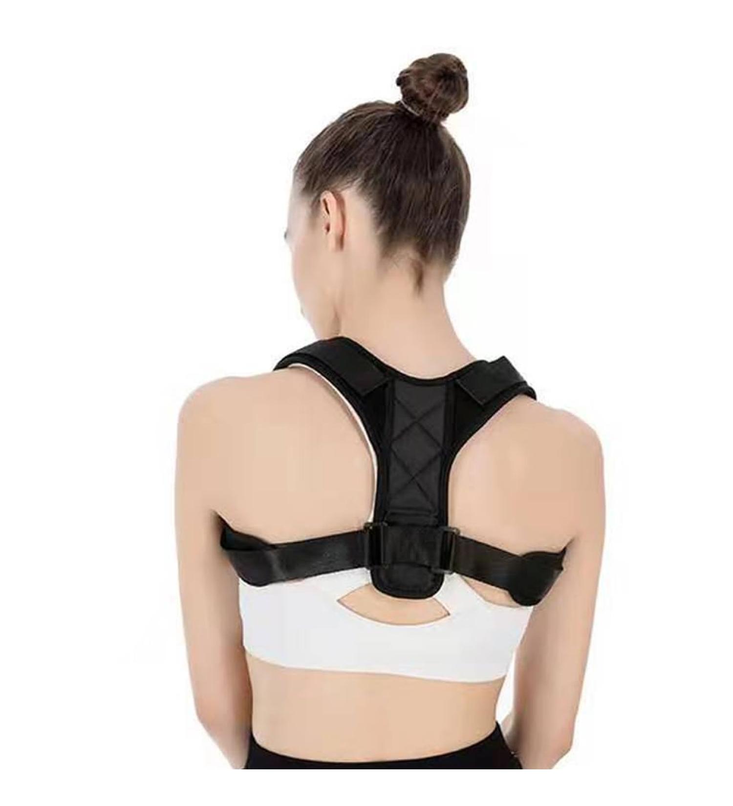 Kakalote Breathable Posture Corrector for Men & Women | Pain Relief for Neck Back & Shoulders | Adjustable Chest Size 28-43 inch - Buy Online on GoSupps.com