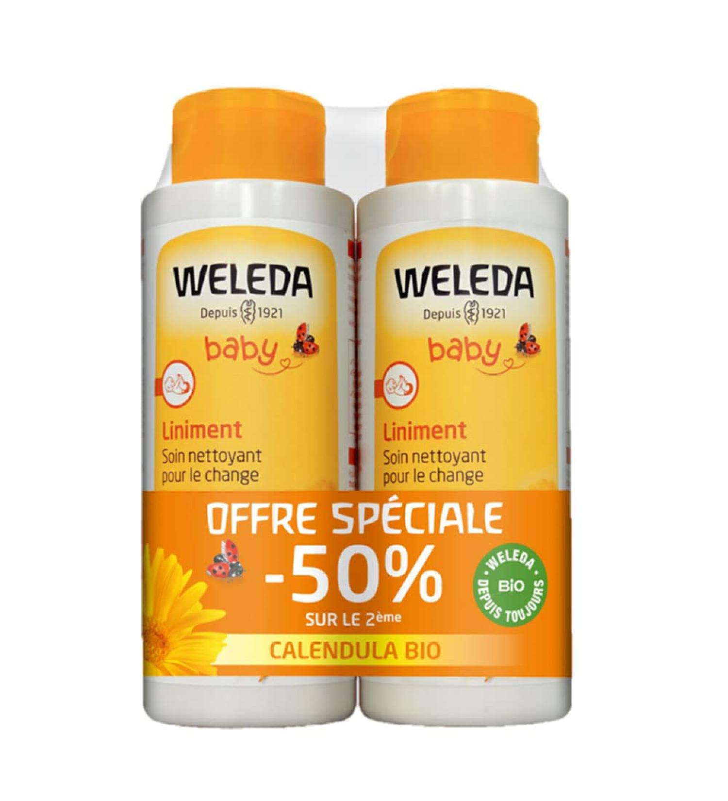 Weleda Baby Liniment Calendula Pack of 2 x 400 ml