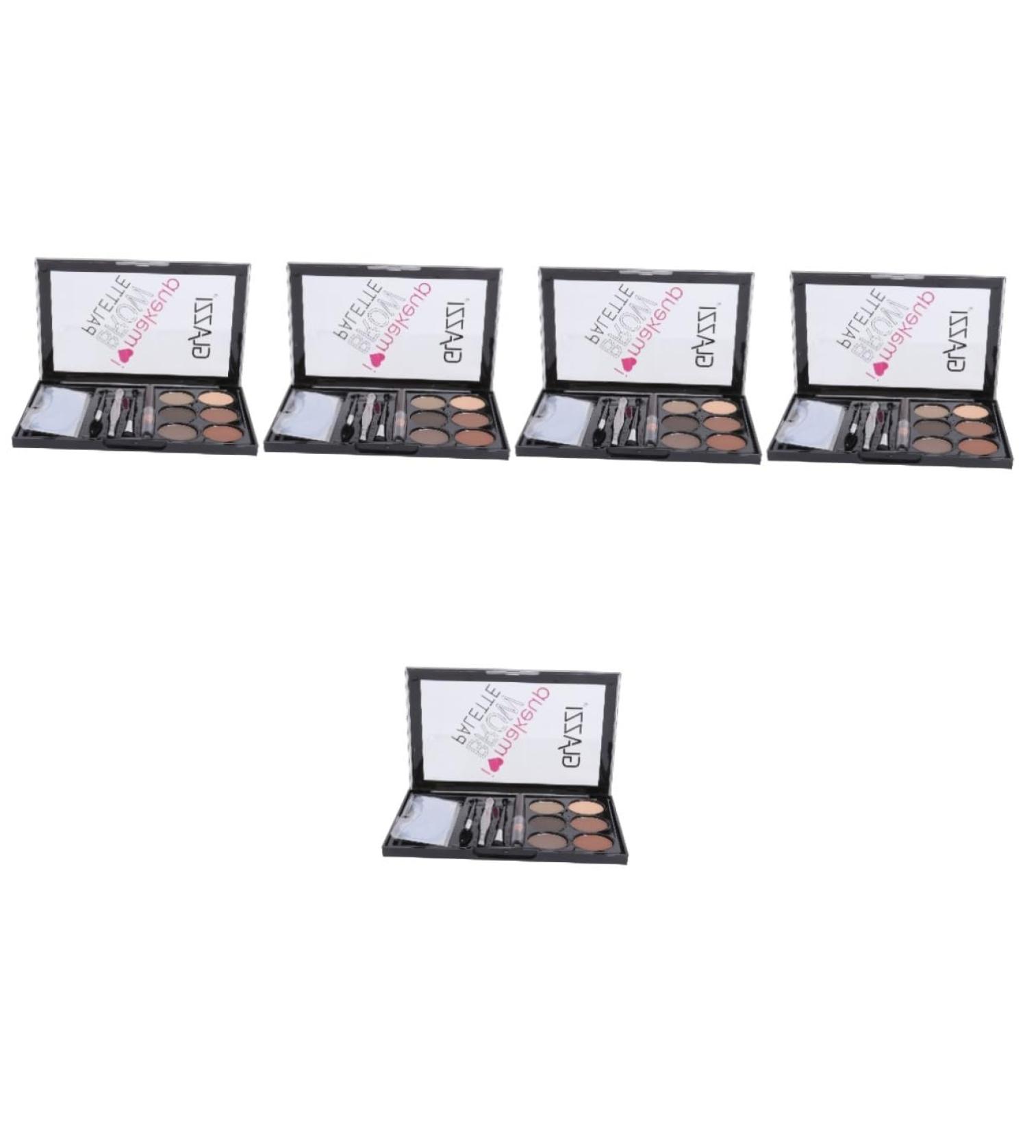NOLITOY 5 Sets Eyebrow Powder Set Eye Shadow Makeup Eyebrow Powder Cosmetic Brush Eyebrow Pencil - Buy Online on GoSupps.com