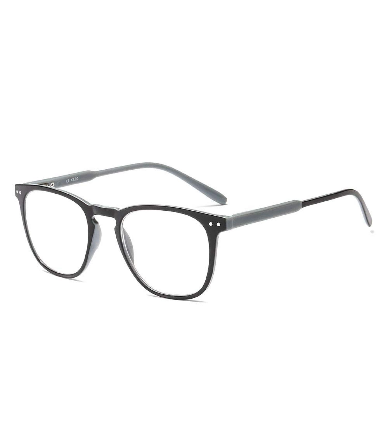 Suertree 1pc Reading Glasses for Men & Women - Fashionable Computer Glasses 2.0X JH221 - Black Reading Aid - Buy Online on GoSupps.com