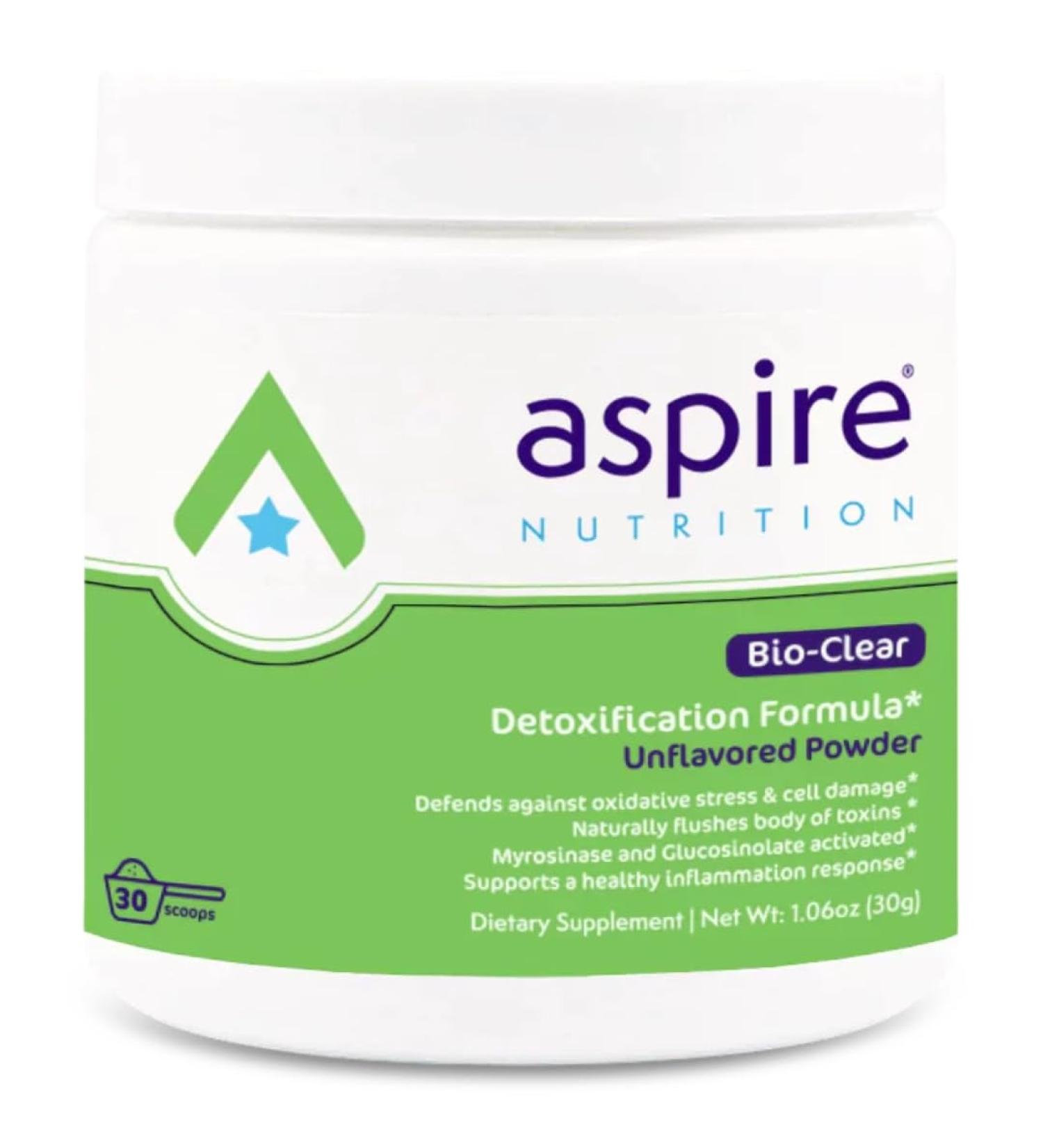 Bio-Clear Detoxification Powder | 30-Day Supply Dietary Supplement | Unflavored | International Shipping Available - Buy Online on GoSupps.com