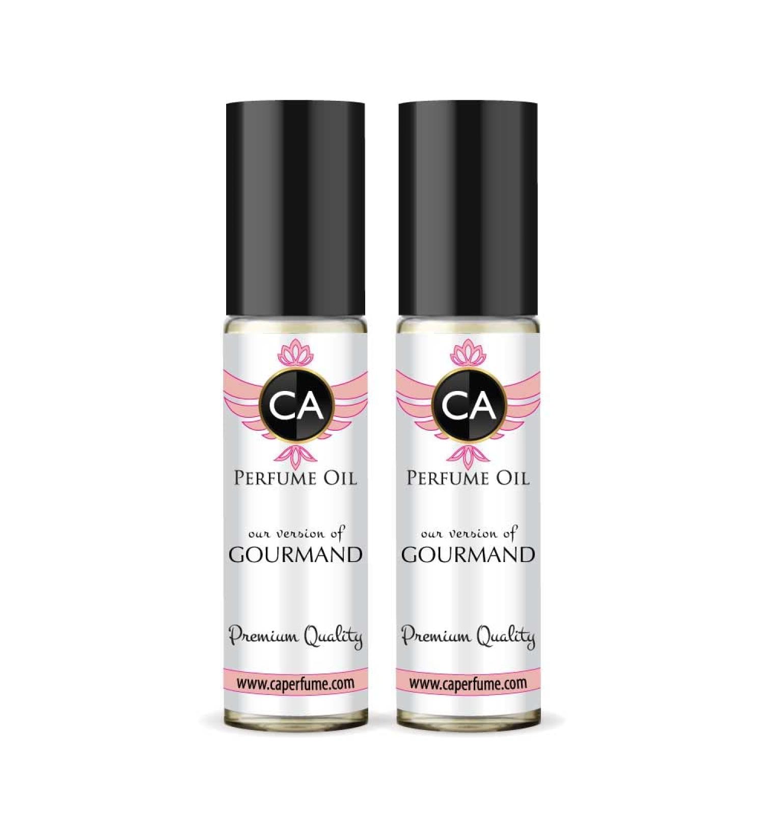 CA Perfume Impression of Emra Gourmand For Women & Men Replica Fragrance Body Oil Dupes Alcohol-Free Essential Aromatherapy Sample Travel Size Concentrated Long Lasting Attar Roll-On 0.3 Fl Oz-X2 - Buy Online on GoSupps.com