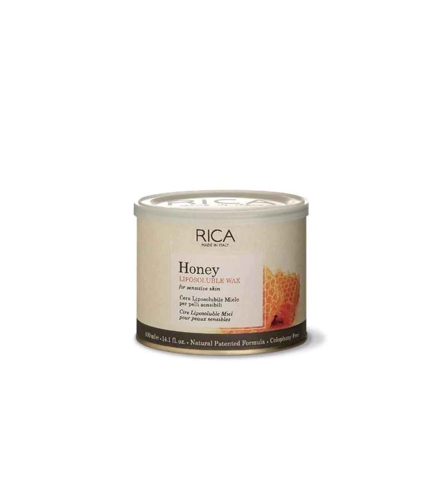 Warm Wax HONEY by RICA - 400ml | Professional Hair Removal Wax for Smooth Skin | International Shipping - Buy Online on GoSupps.com