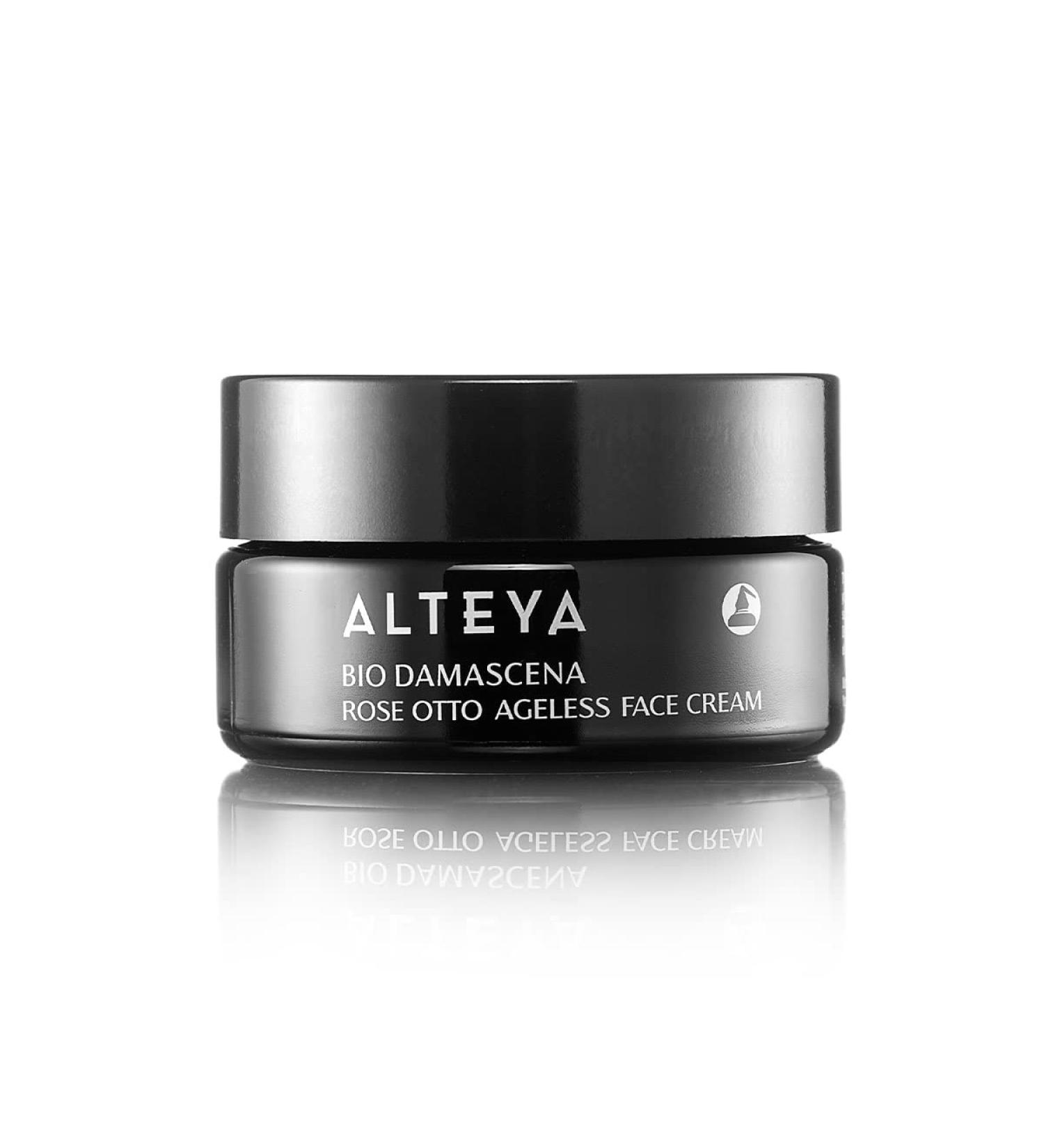 Alteya Organics Face Cream - Certified Organic Rose Otto Moisturizer (1.7 Fl Oz) | Award-Winning Skin Care with Bulgarian Rose Oil - Buy Online on GoSupps.com