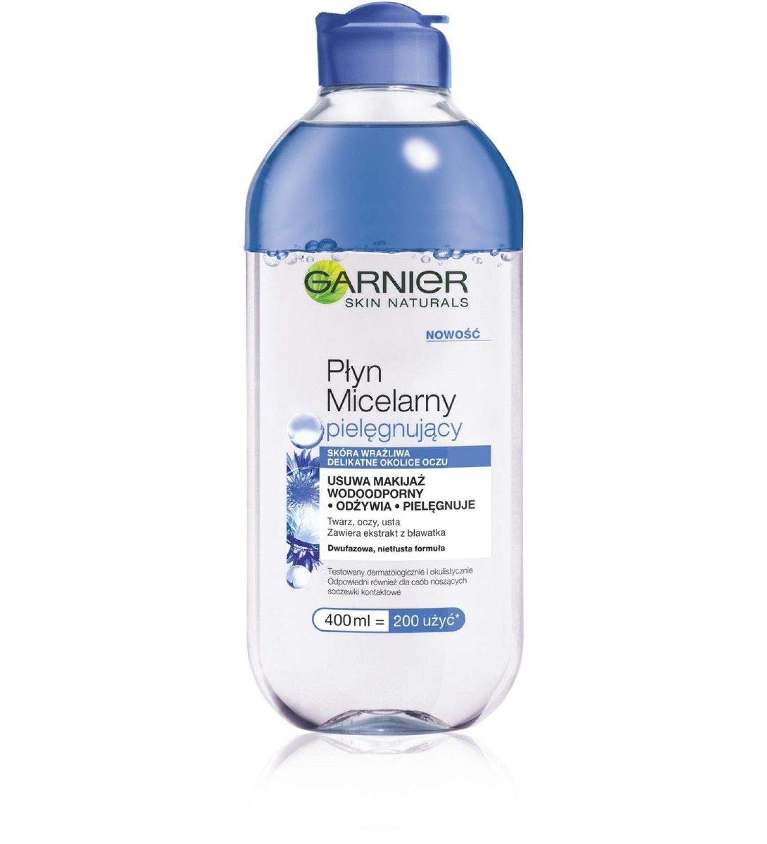 GARNIER_Skin Naturals Blue twophase micellar fluid for the face 400ml