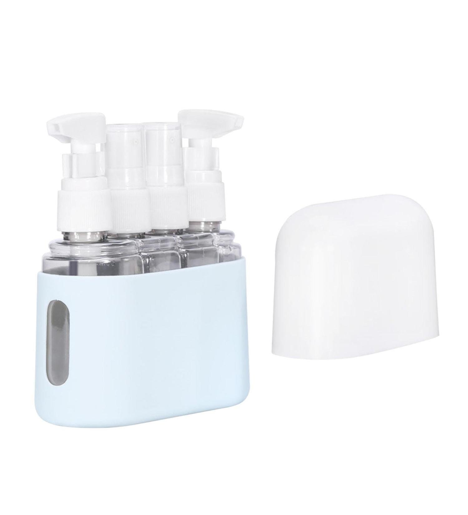 Colcolo 4x Makeup Spray Bottle Pump Lotion Sprayer 50ml Travel Size Leakproof Liquid Sprayer Toiletry Container for Body Wash Lotion Blue - Buy Online on GoSupps.com