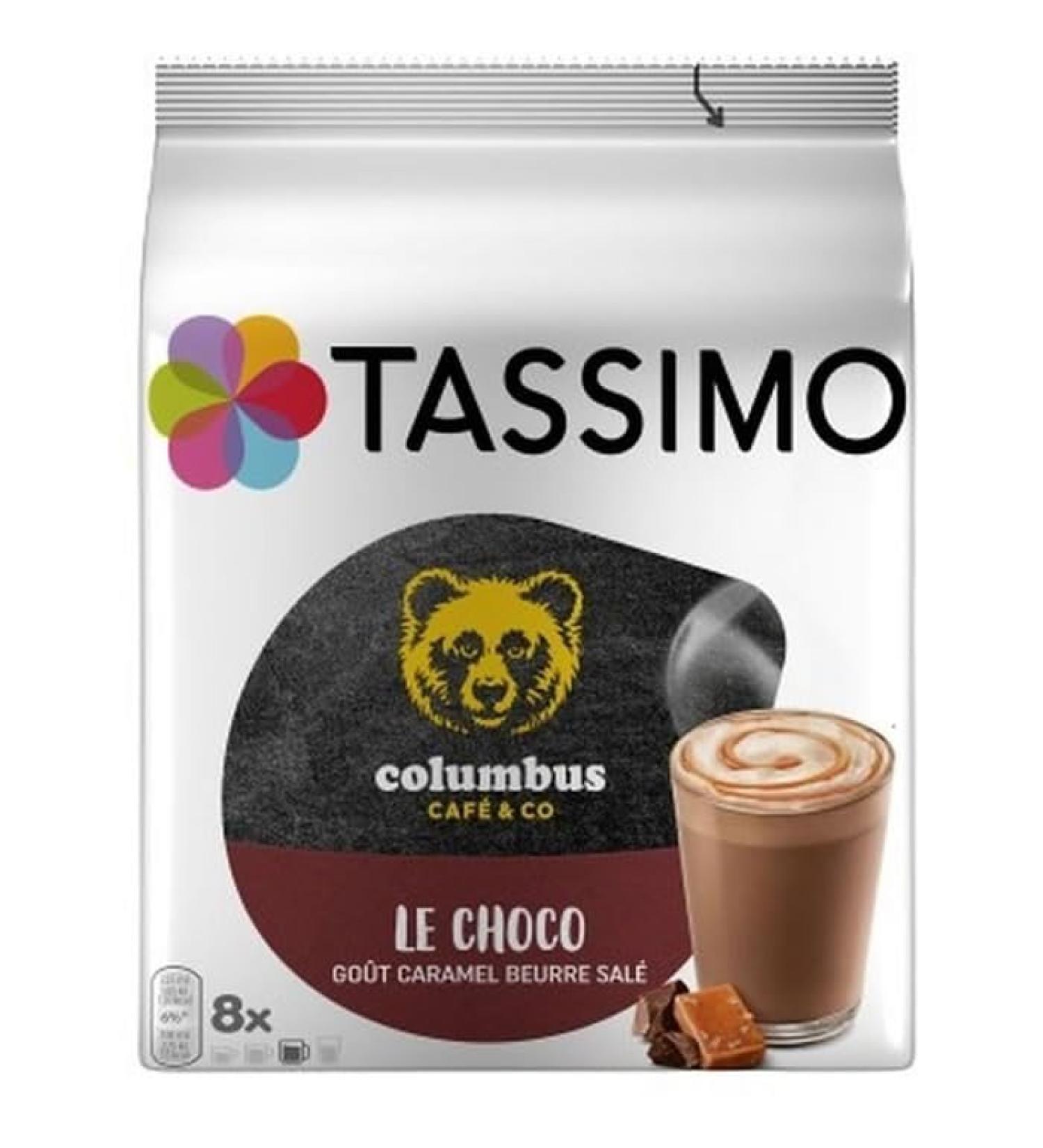 Dosettes de chocolat et caramel beurre sal 8 dosettes