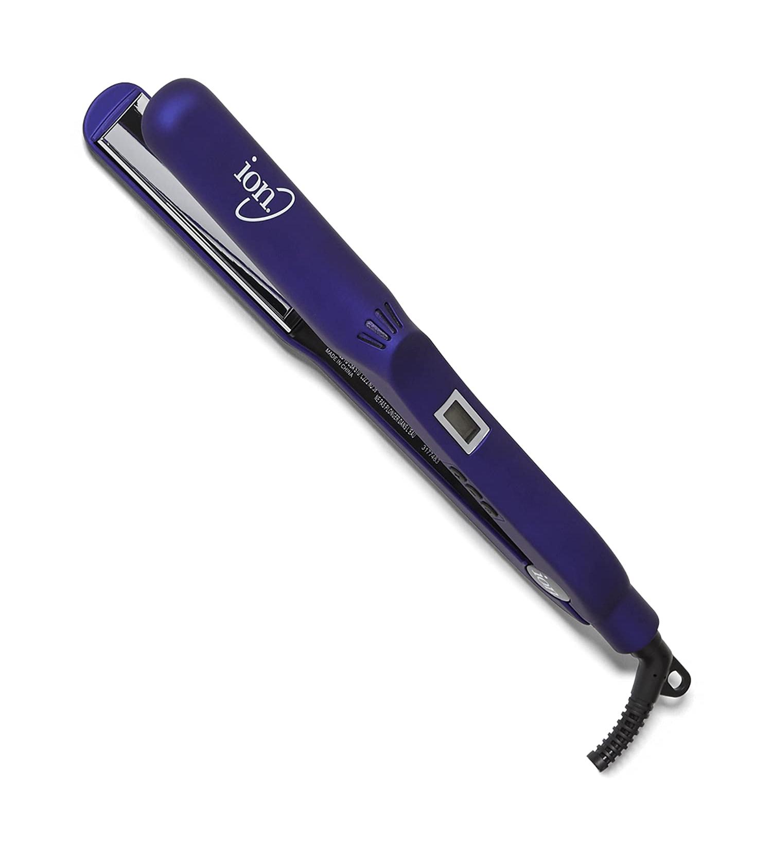 ion Titanium Gator Digital Flat Iron - 1 Inch 450 F Dual Voltage for Straightening Curling & Flipping Hair - Buy Online on GoSupps.com