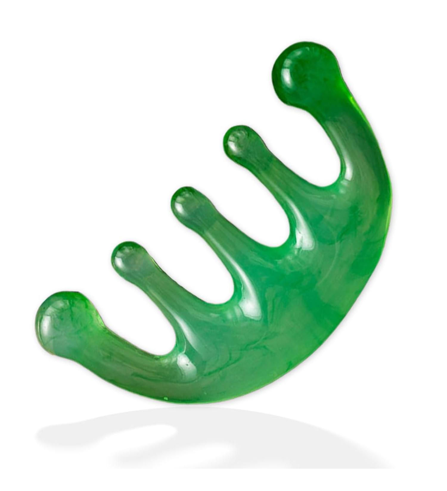 Wide Tooth Massage Comb - Head Massager for Fatigue Relief | Acupuncture & Gua Sha Tool - Buy Online on GoSupps.com