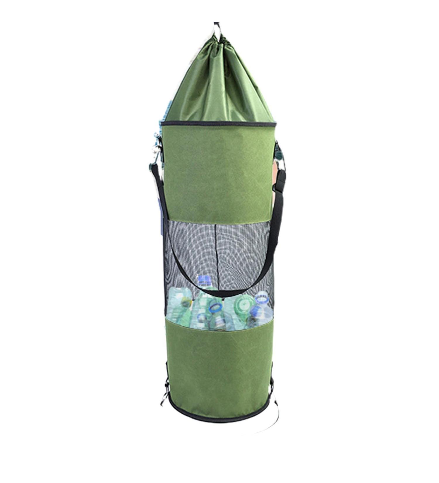 Boat Trash Bag Oxford Cloth Large Mesh Trash Bag with an Elastic Top Seal and Strap Light Garbage Bag Easy to Clean for Fishing Boating Golf Kayaking Pisole - Buy Online on GoSupps.com