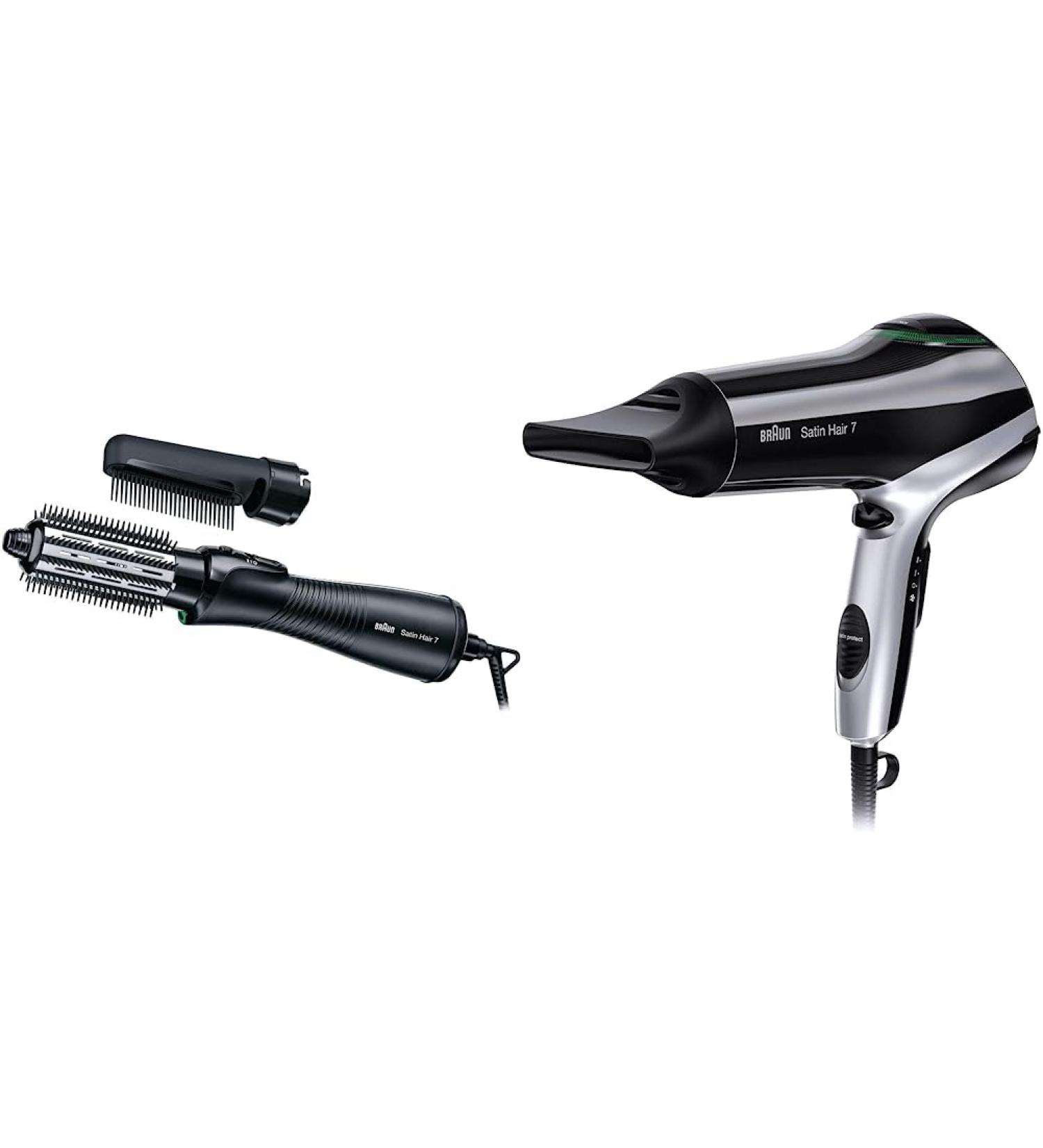 Buy Braun Satin Hair 7 Curling Brush & HD710 Hair Dryer Bundle | IONTEC Technology for Smooth Healthy Hair - Buy Online on GoSupps.com