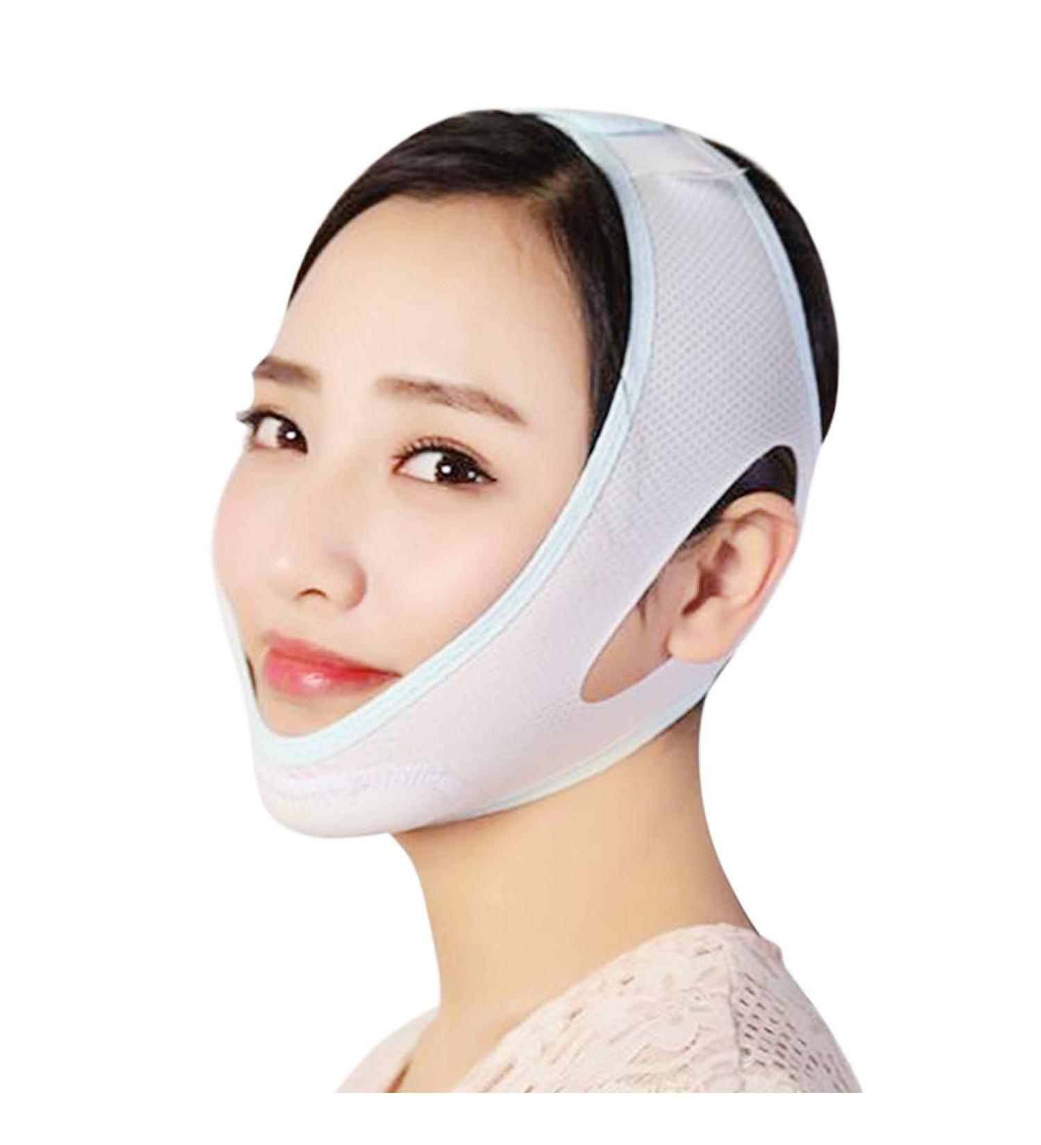 Facial Slimming Strap for Women - V-Face Double Chin Belt - Thin Face Lifting Band (L) - Buy Online on GoSupps.com