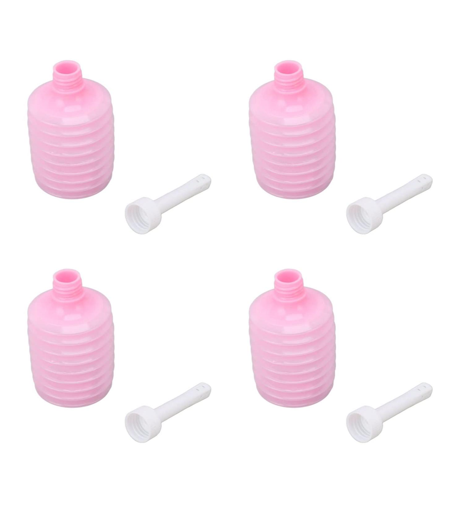 Focket Enema Bulb - Soft & Easy to Use 200ml (Pink) | Buy Internationally for Gentle Cleansing - Buy Online on GoSupps.com