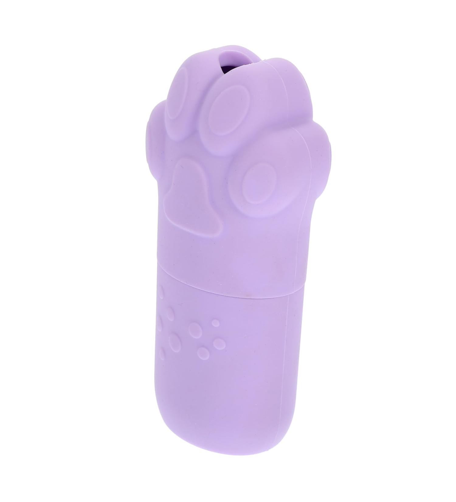 Minkissy 3-Piece Cat Claw Massage Ice Sheet & Ball Roller Set - Eye & Facial Treatment Accessories for Beauty Care - Violet - Buy Online on GoSupps.com
