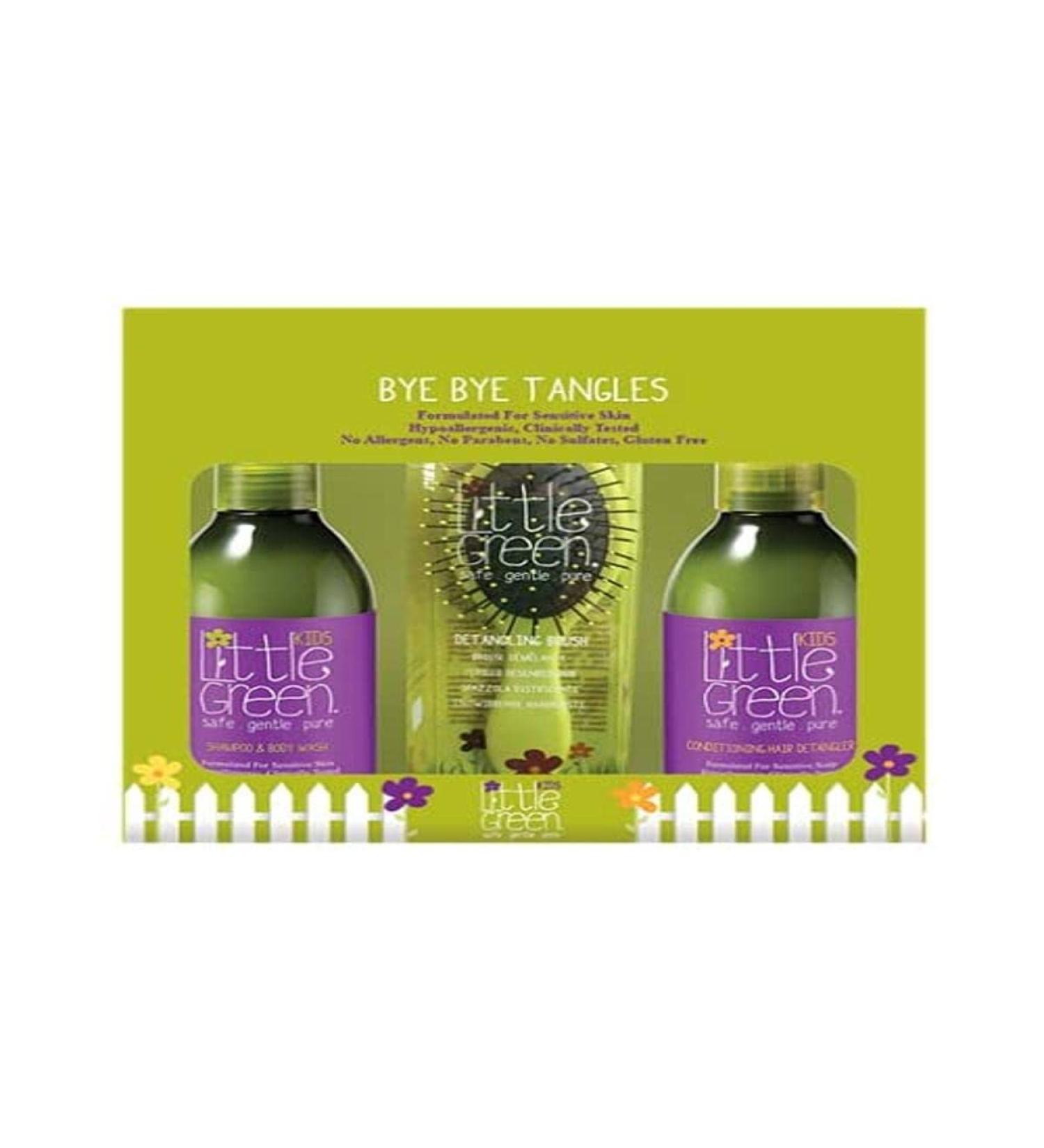 Little Green Kids Bye Bye Tangles Kit