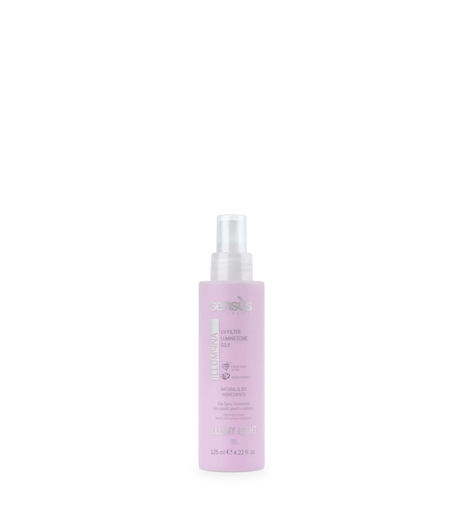 Sens.us - STYLING TREATMENT TO SHINE AND PROTECT - Illumy Light Oil - Lightening Spray Ideal for Dull-looking or Colored Hair. - Buy Online on GoSupps.com