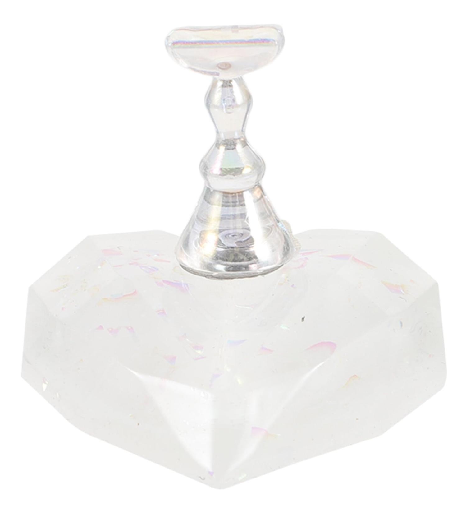 FOMIYES 1 Set Magnetic Base Press on Nail Holder Magnetic Nail Holder Nail Stands for Press on Nail Display Stand Nail Accessories Nail Stand for Press on Portable False Nails Acrylic 3.8x3.6cm As Shown - Buy Online on GoSupps.com