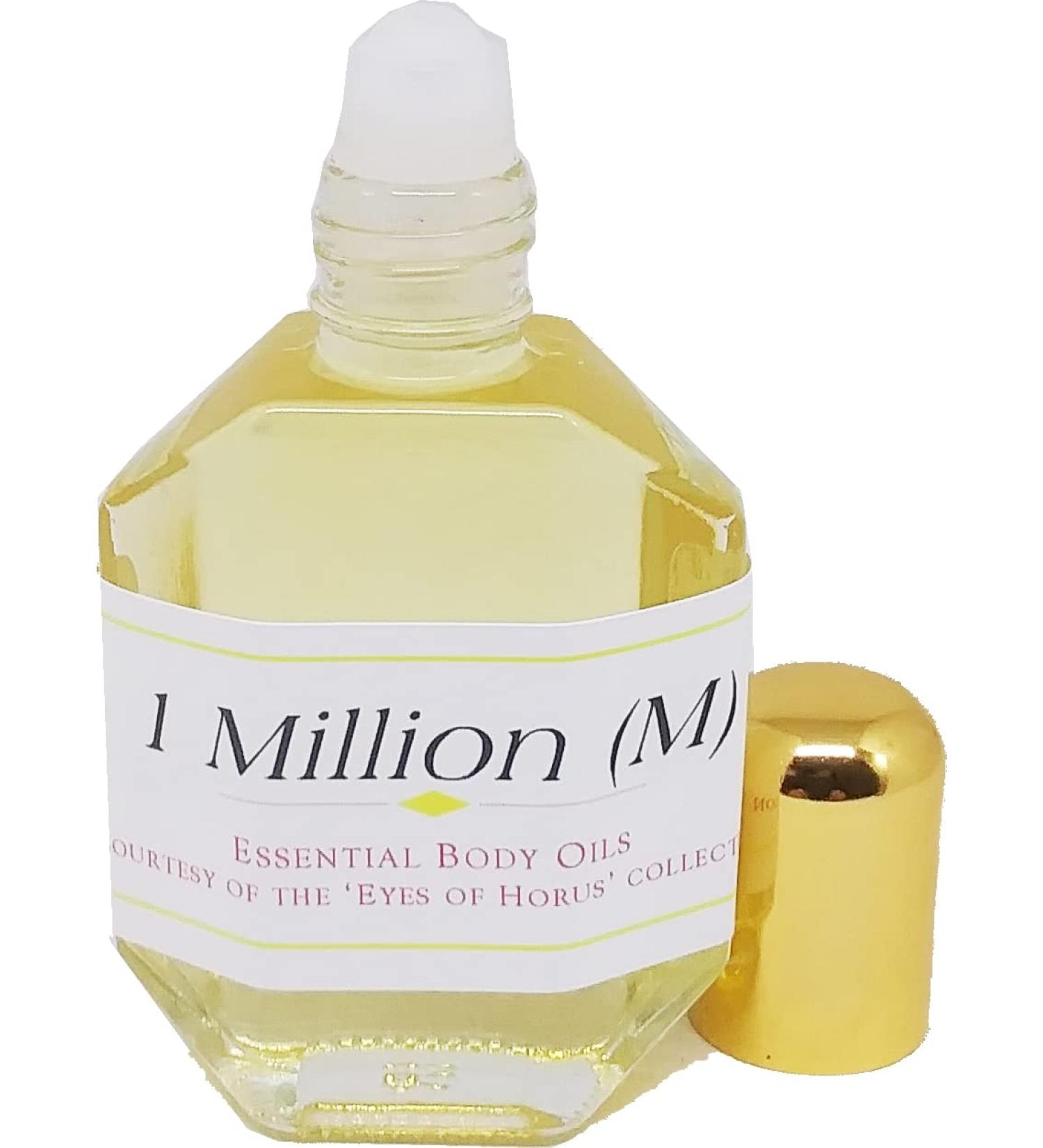 One Million - Type PR For Men Scented Body Oil Fragrance Roll-On - Gold - 1/2 oz. - ID#32243 0.5 Fl Oz (Pack of 1)