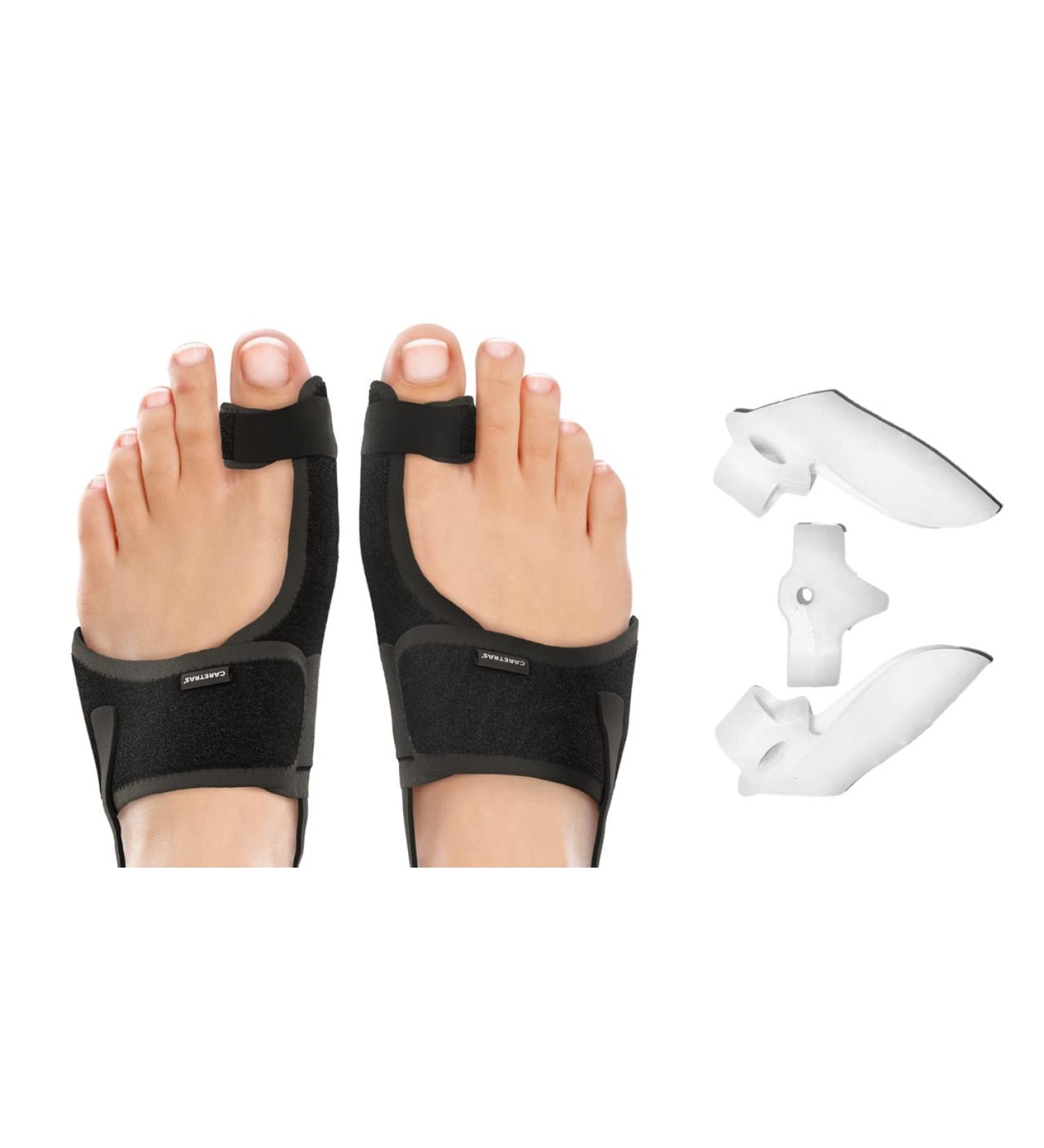 Bunion Corrector & Toe Spacer Bundle for Day and Night Relief - Buy Online on GoSupps.com