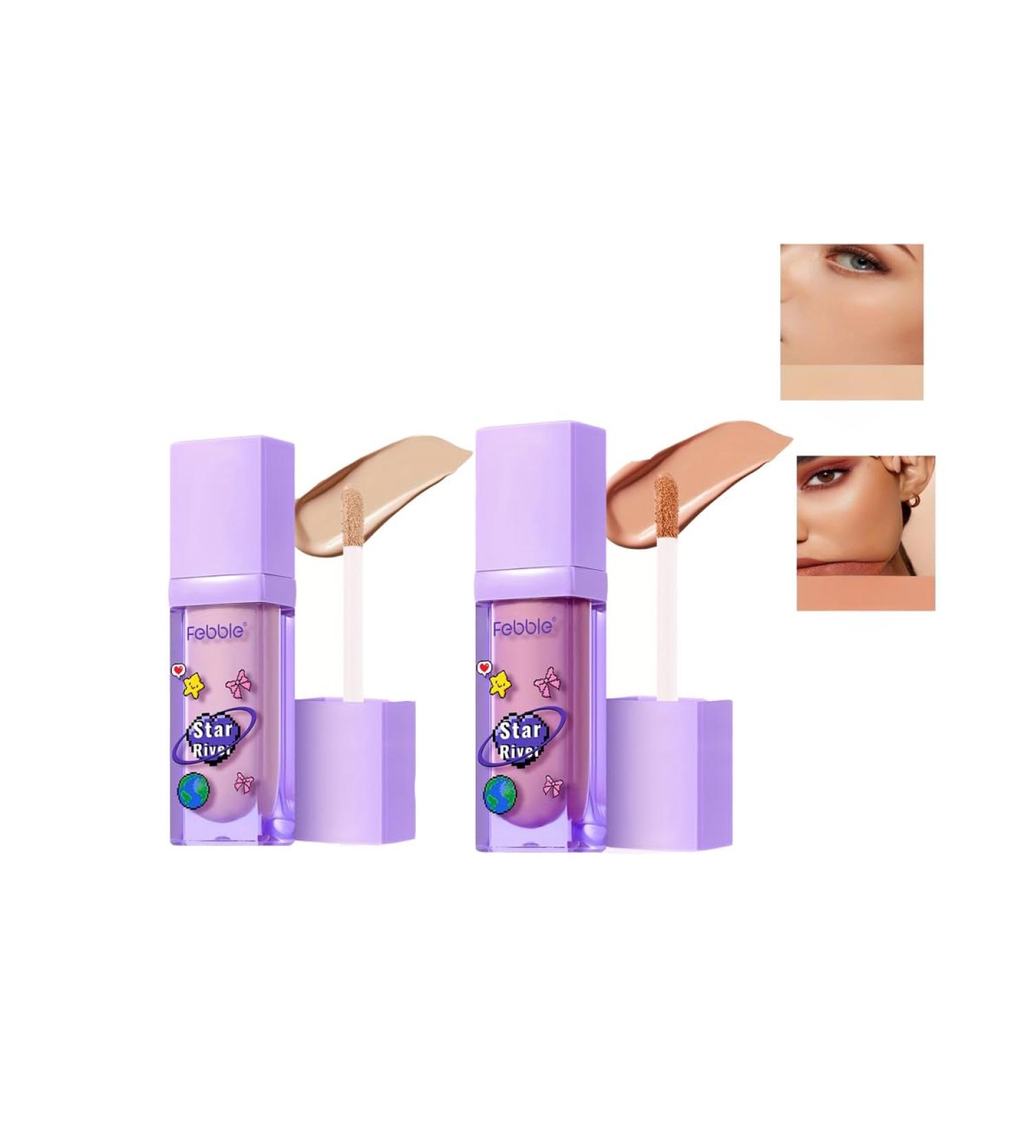 Moisturizing Concealer Stick Lightweight Full Coverage Long Lasting Conceals Corrects Hydrates Long-Wear Matte Finish Waterproof & Lightweight For All Skin 2 Pcs (0305) - Buy Online on GoSupps.com