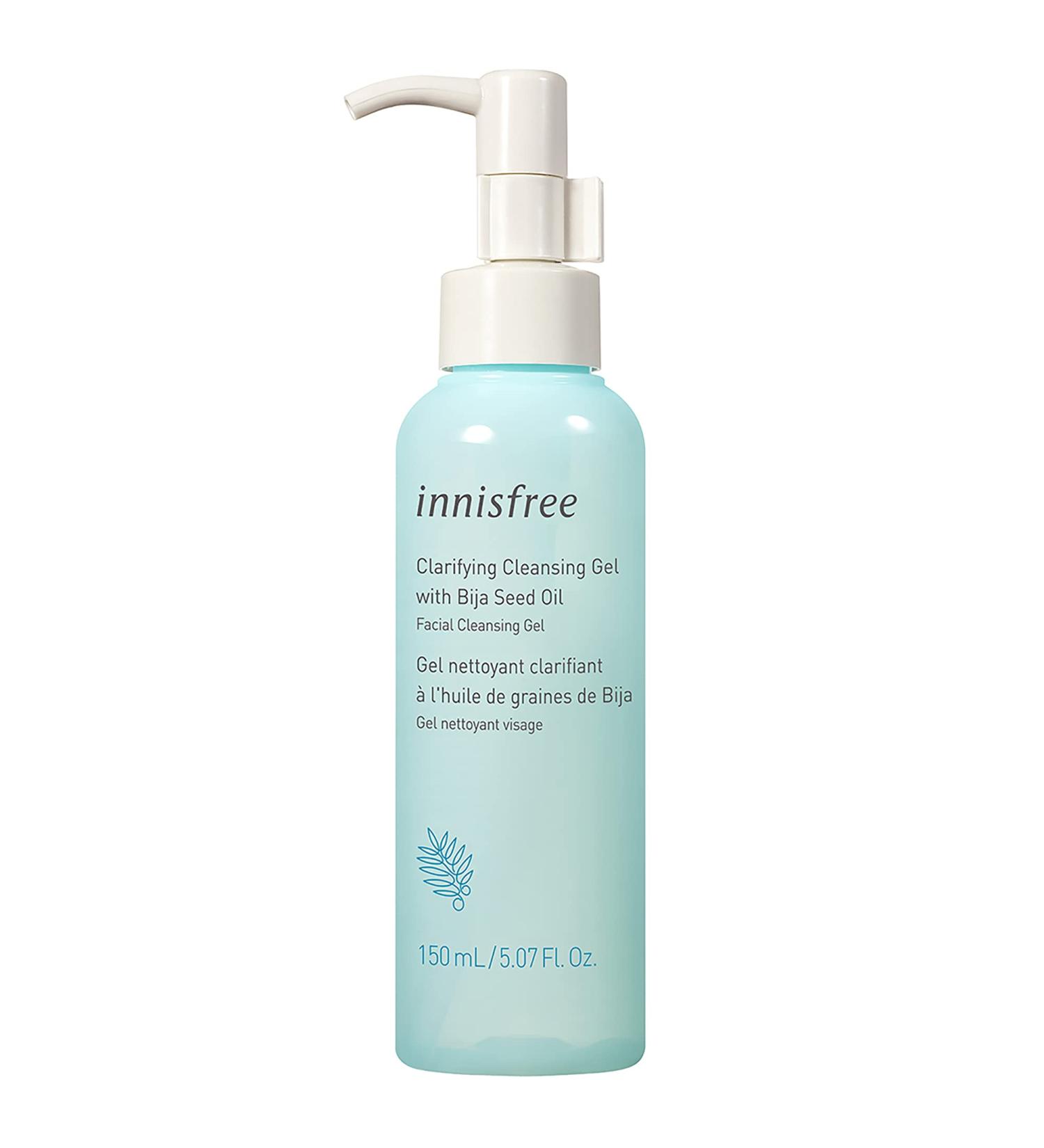Innisfree Bija Seed Oil Clarifying Cleansing Gel - Face Cleanser - Buy Online on GoSupps.com
