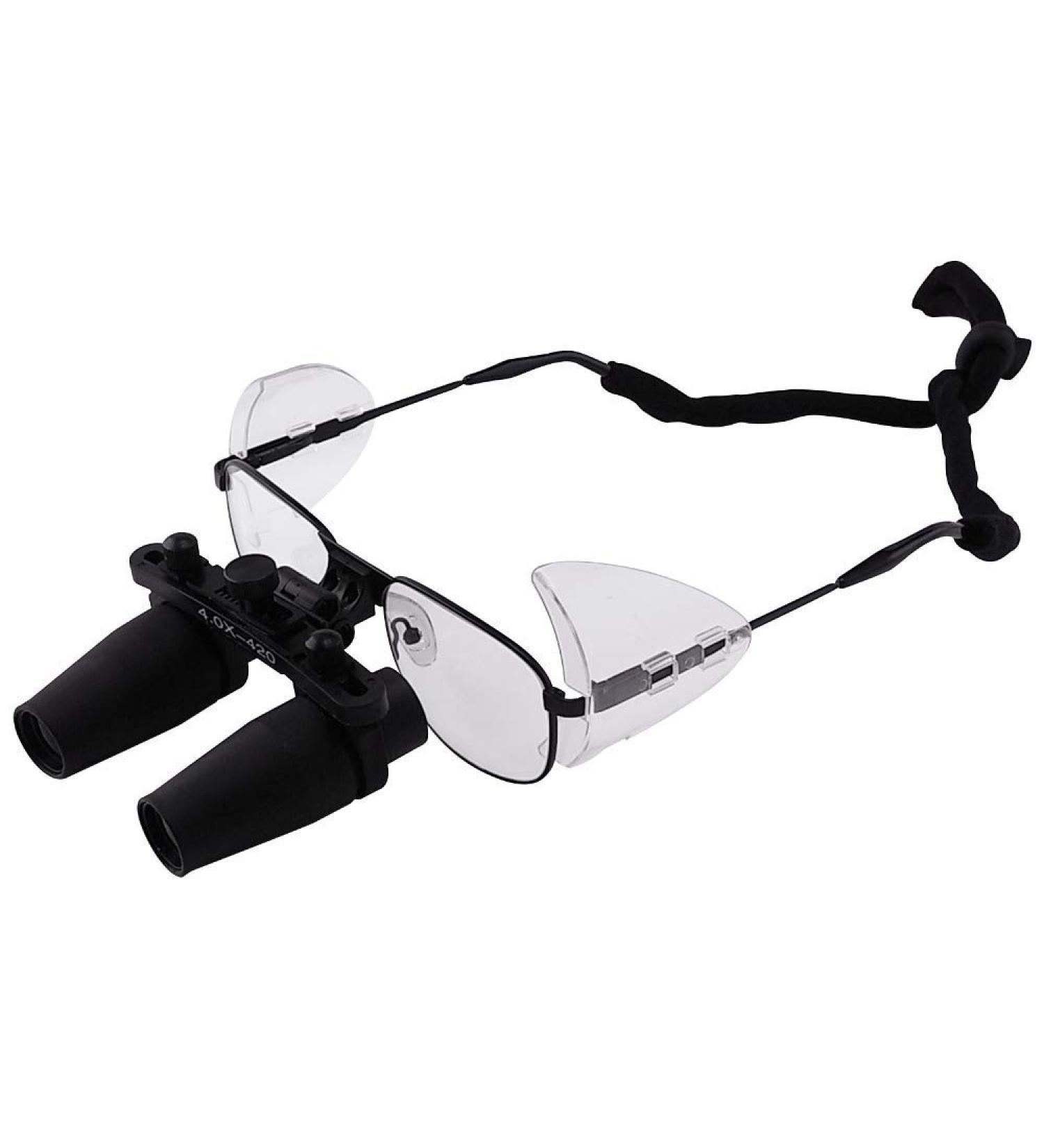 Nickel Alloy Frame 4.0X 4X Magnification Binocular Magnifier - Buy Online on GoSupps.com