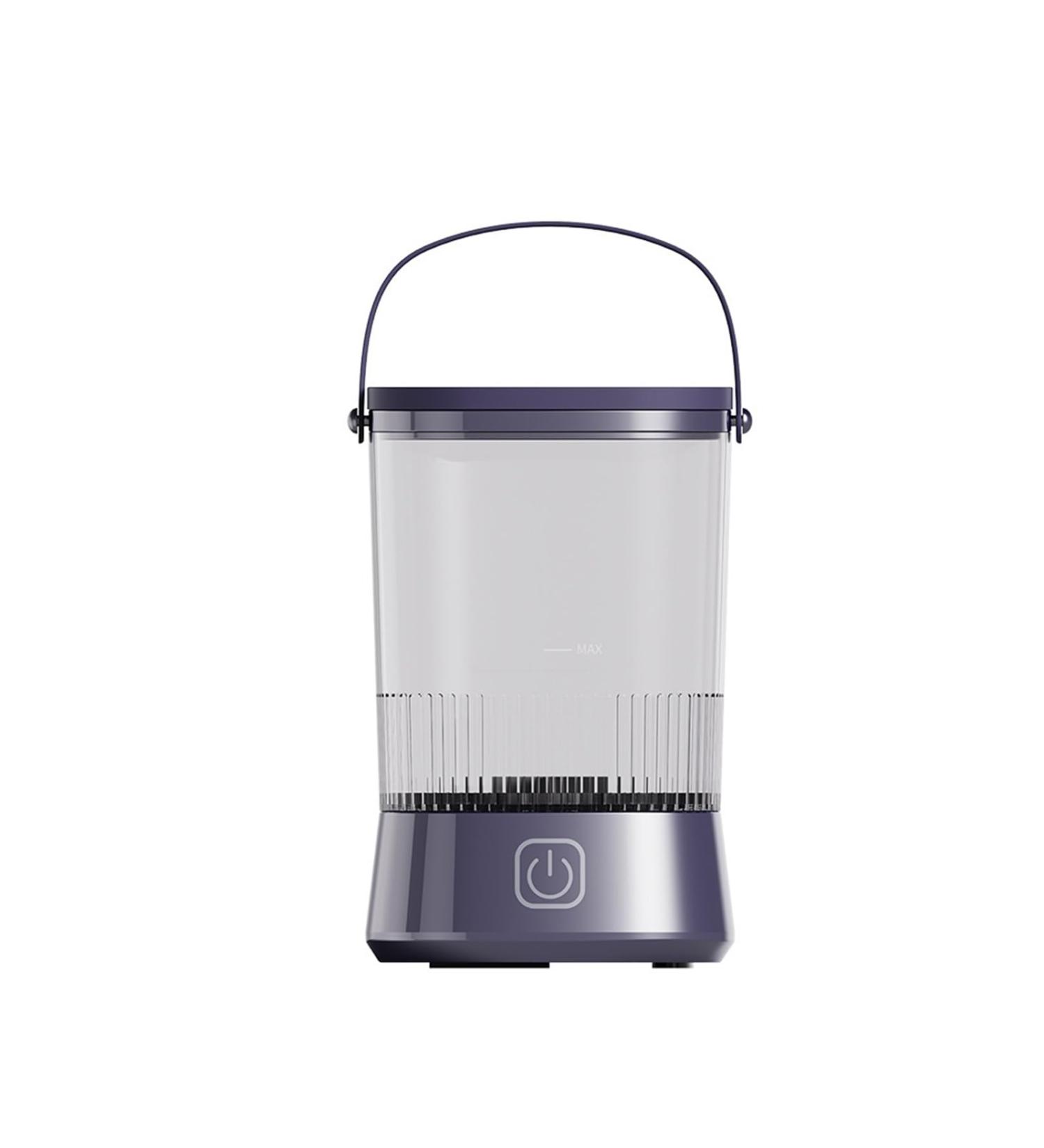 Electric Makeup Brush Cleaner - Rechargeable 1200mAh Portable Deep Clean for All Brush Types - Ideal for Travel & Home Use - Perfect Gift for Makeup Lovers (Purple - Buy Online on GoSupps.com