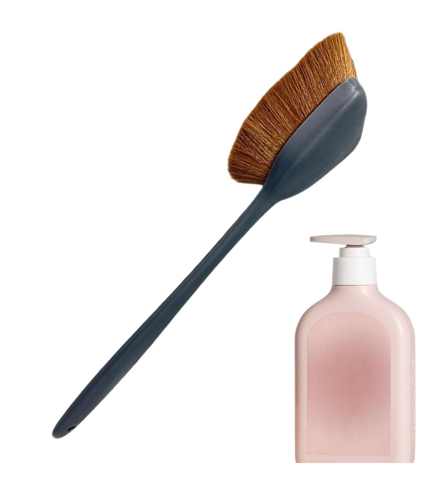 Selftanning applicator for the back sun protection applicator for the back body makeup brush for liquid foundation contouring bronzing - Buy Online on GoSupps.com