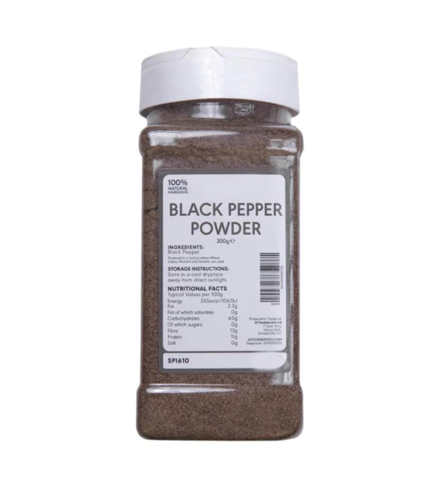 Black Pepper Powder 1 x 300g 1 x 300g