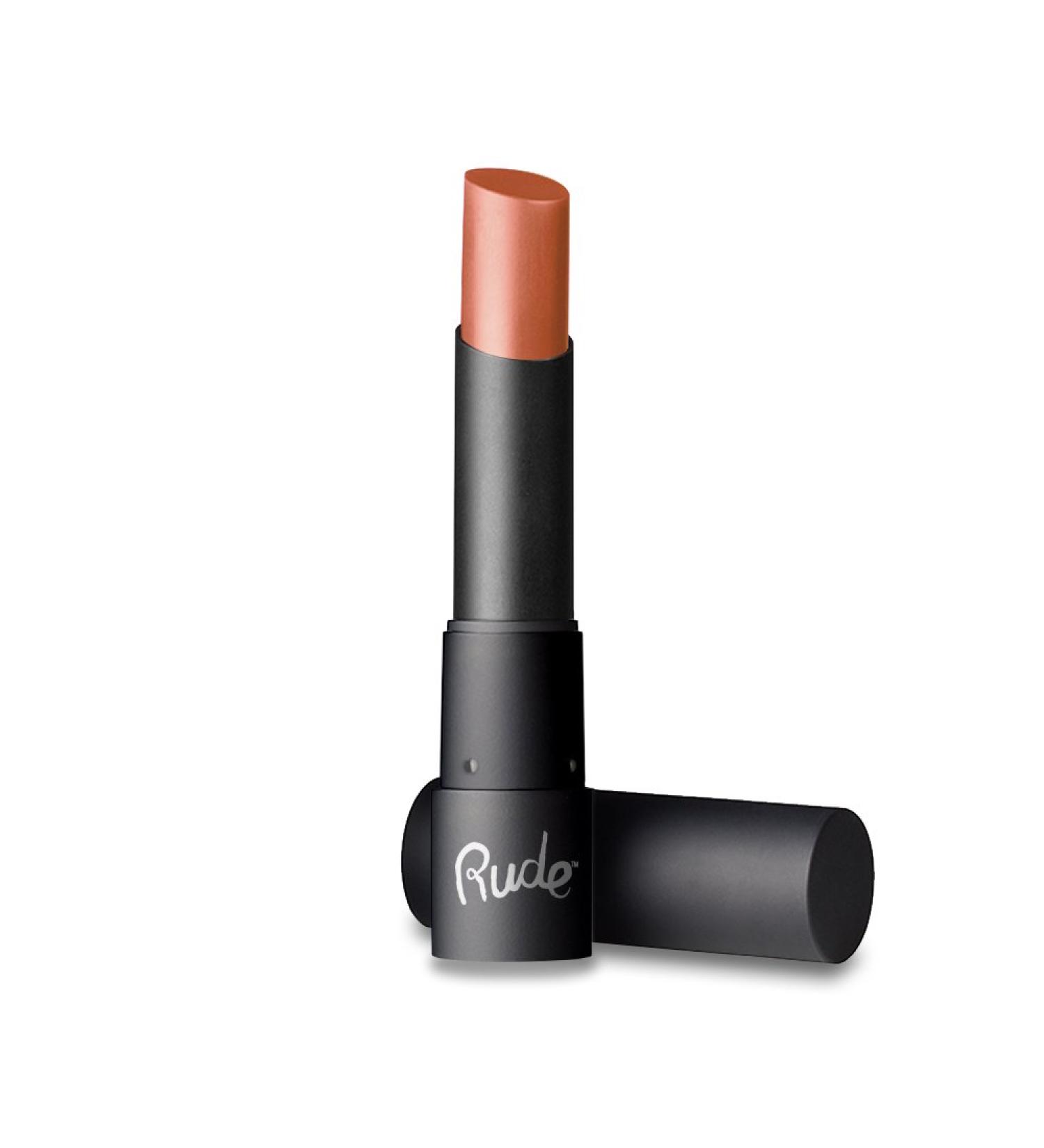 RUDE Cosmetics Attitude Matte Lipstick - Temper (RU75003) | Buy Internationally | Bold Colors & Long-Lasting Wear - Buy Online on GoSupps.com