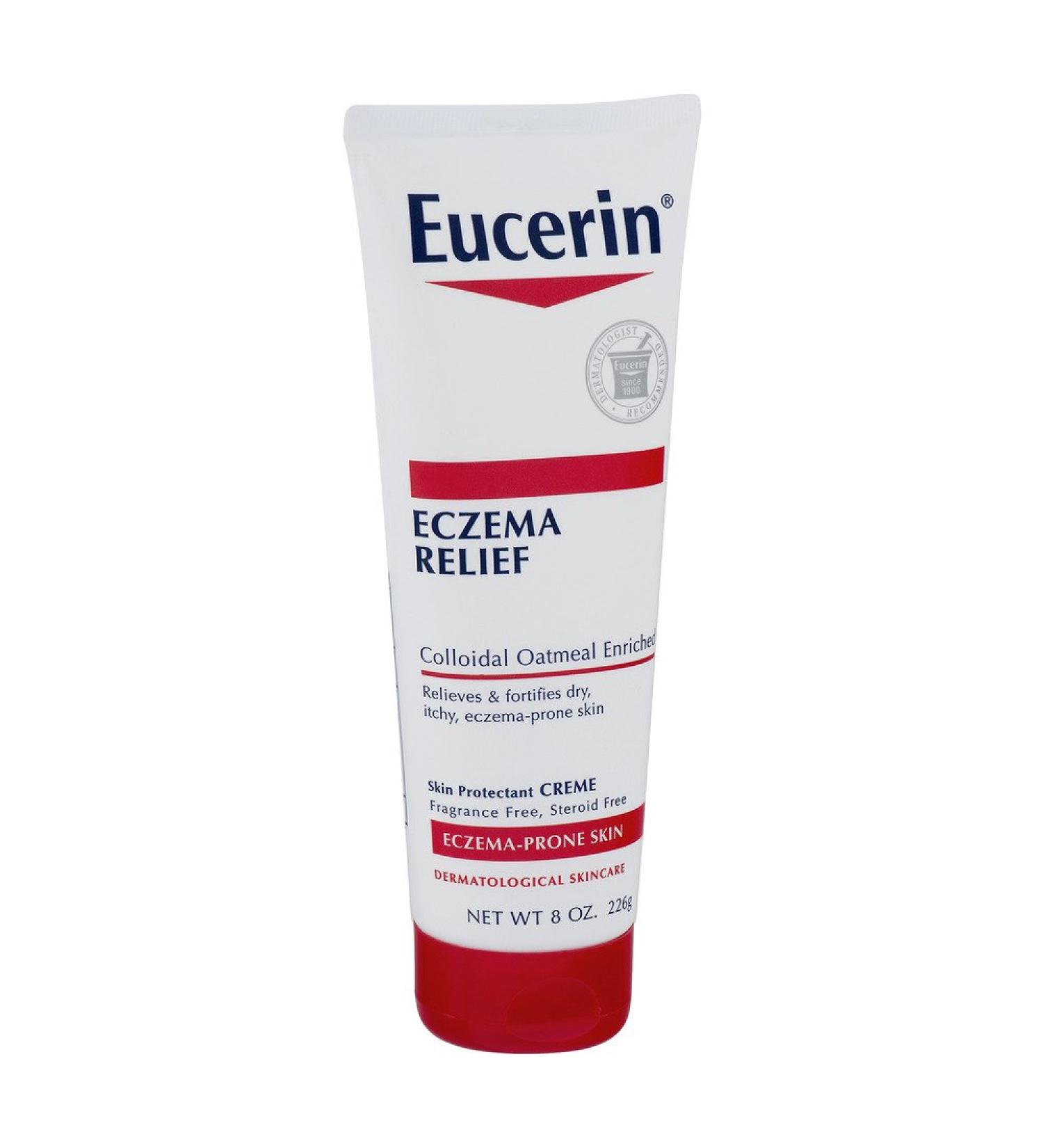 Eucerin Eczema Relief Body Creme 8 oz (Pack of 4)