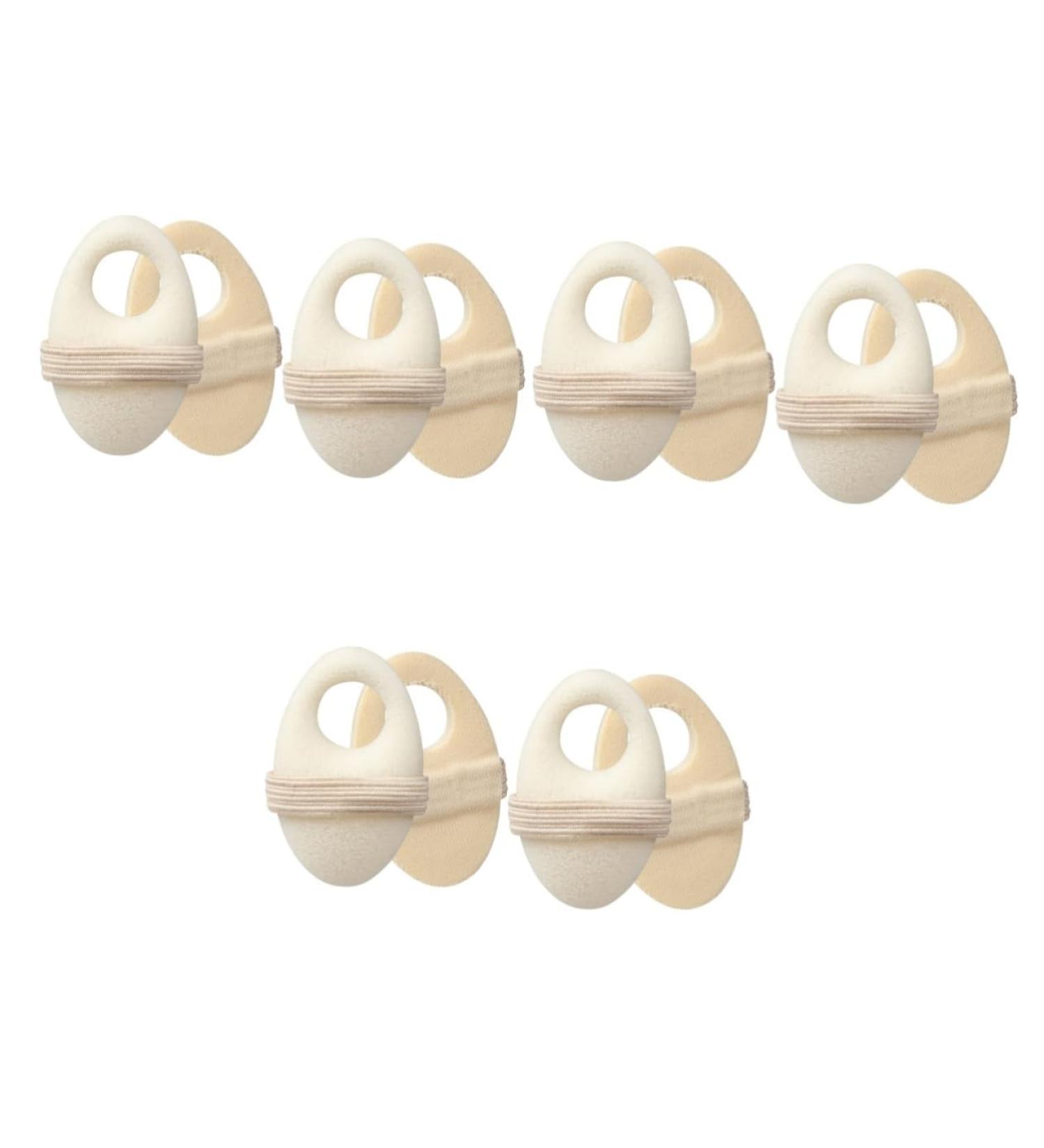 FRCOLOR 6 Pairs Toe Corn Stickers Corn Remover Pads Bandages Foot Corn Removal Pad Daily Use Corn Pads Corn Toe Protectors Replaceable Men and Women Foam Wear Sleeve - Buy Online on GoSupps.com