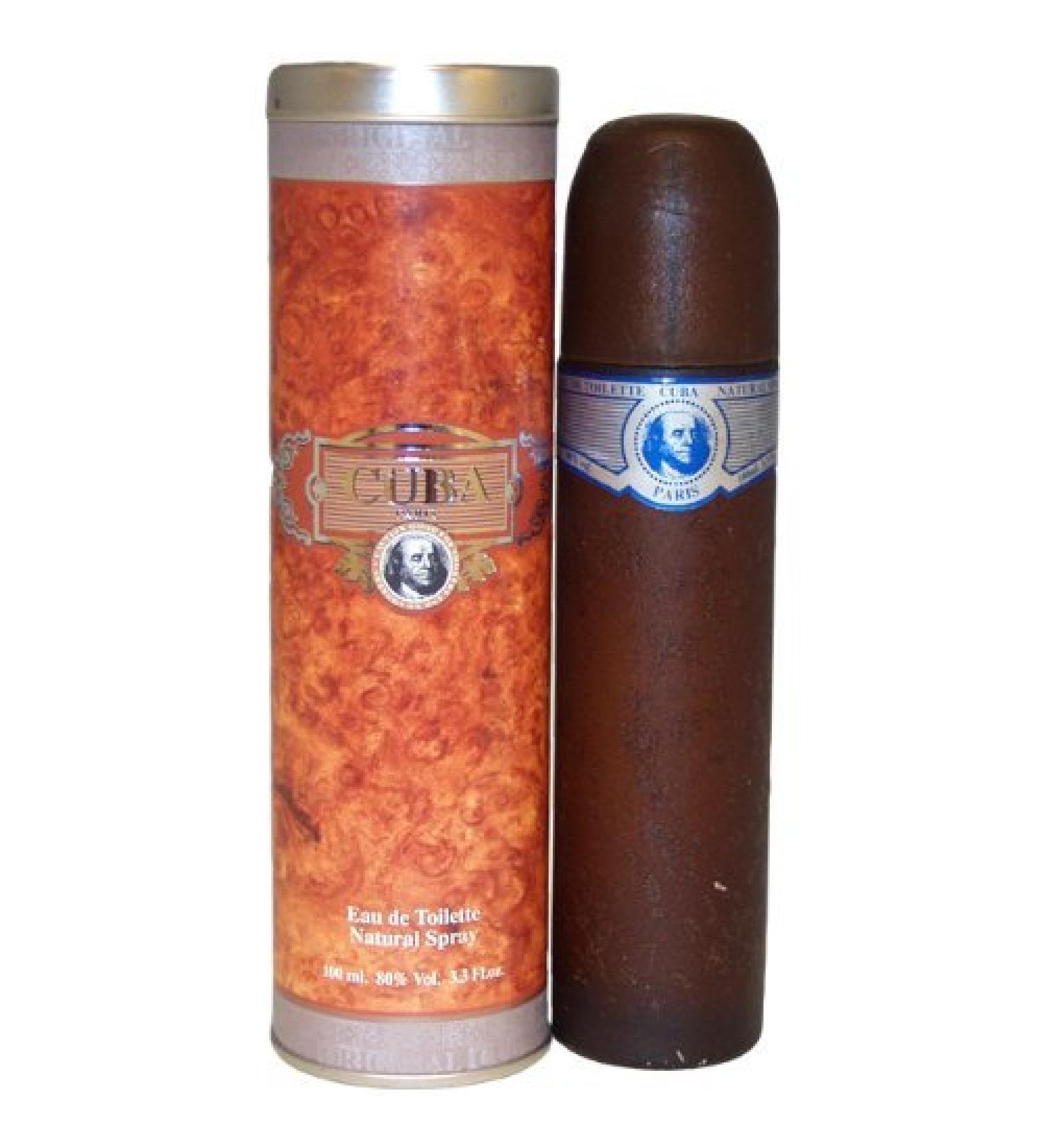 CUBA BLUE(M)EDT SP 3.4oz (Pack of 7)