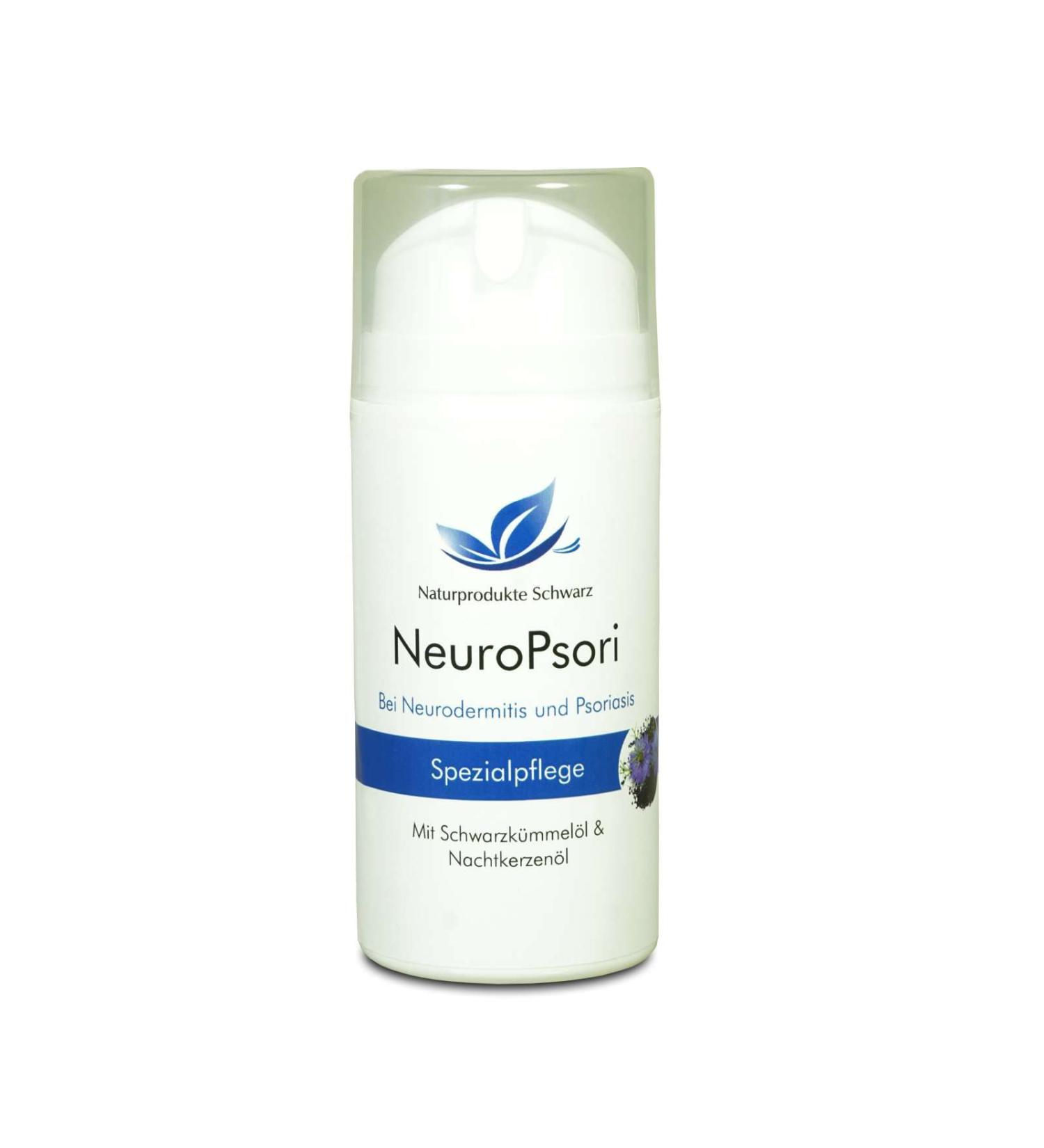 Naturprodukte Schwarz NeuroPsori Cream - Special Care for Psoriasis & Neurodermatitis 100ml | International Shipping - Buy Online on GoSupps.com