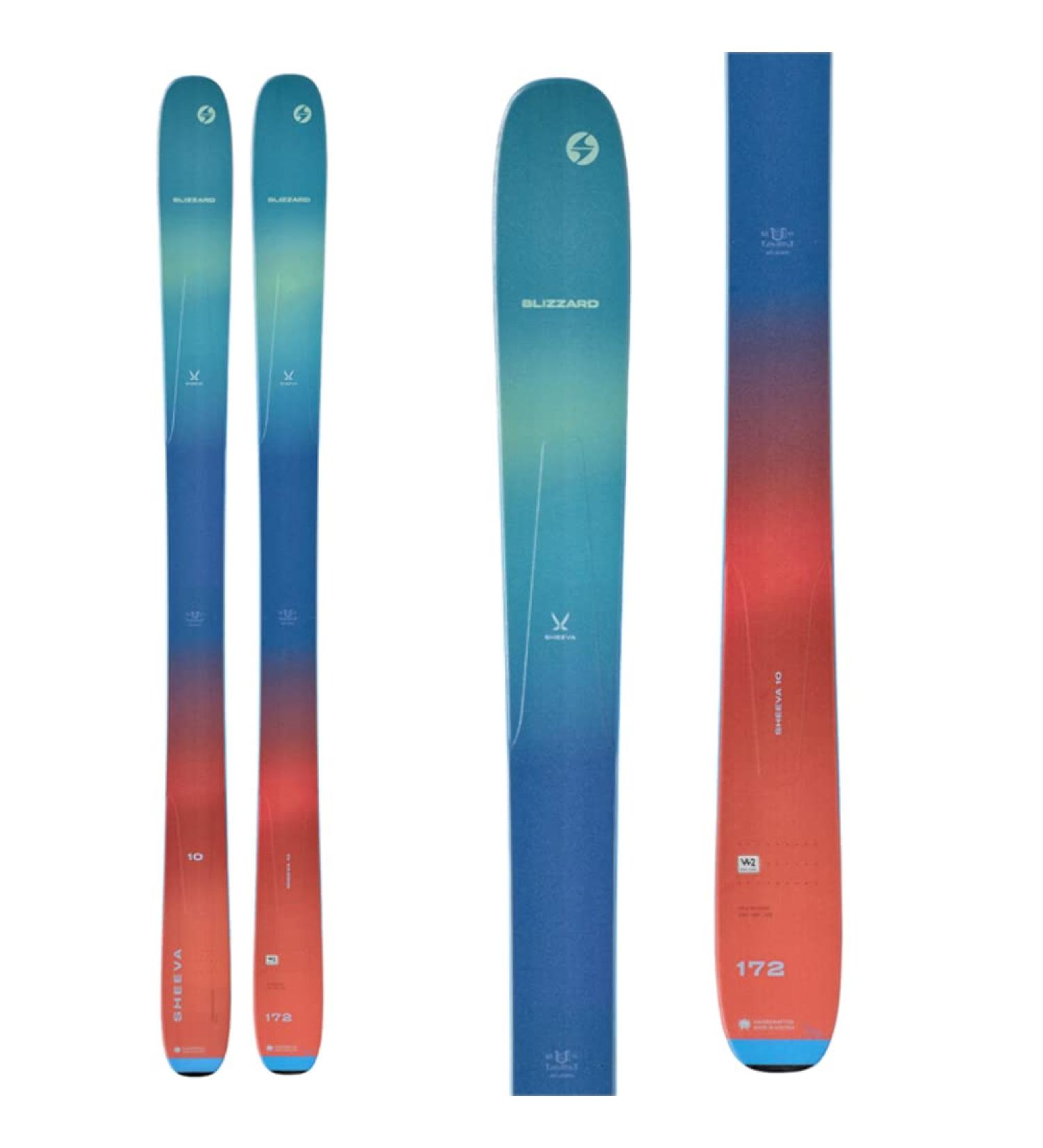 Blizzard Sheeva 10 Ski - 2023 Blue/Green/Coral, 156cm